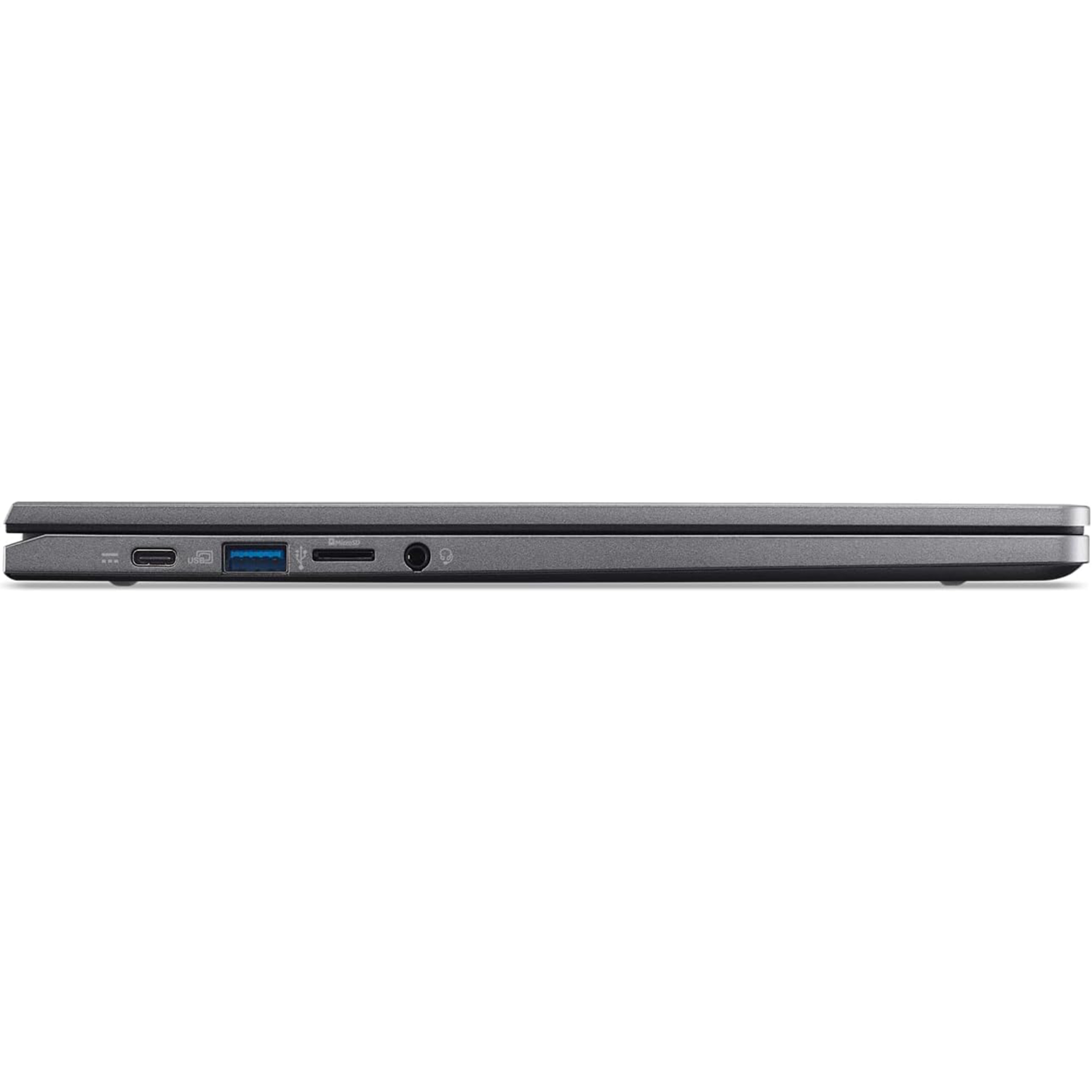 Chromebook Plus écran tactile IPS HD intégrale 14&nbsp;po Acer - Gris - Station d'accueil 128&nbsp;Go