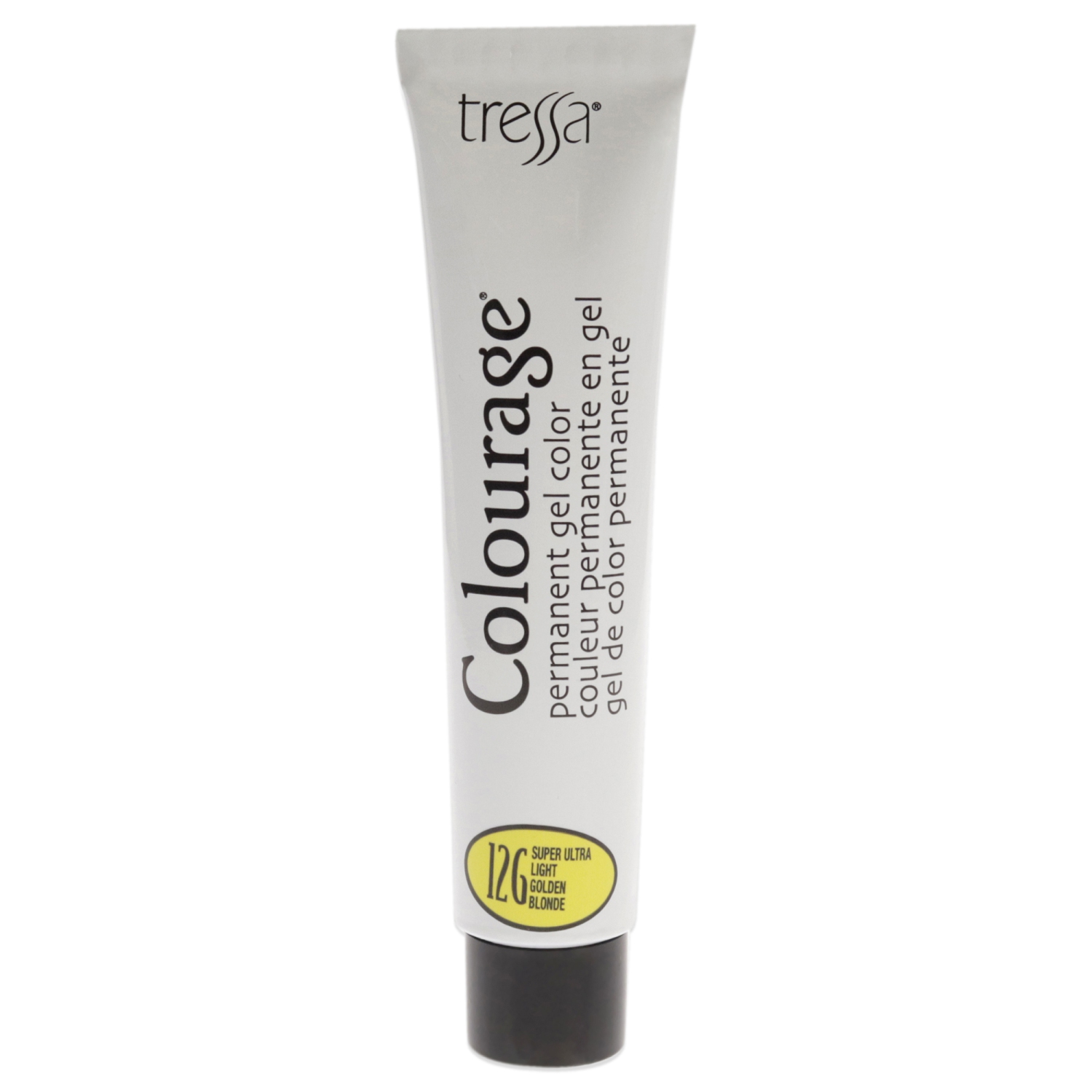 Colourage Permanent Gel Color - 12G Super Ultra Light Golden Blonde by Tressa for Unisex - 2 oz Hair Color
