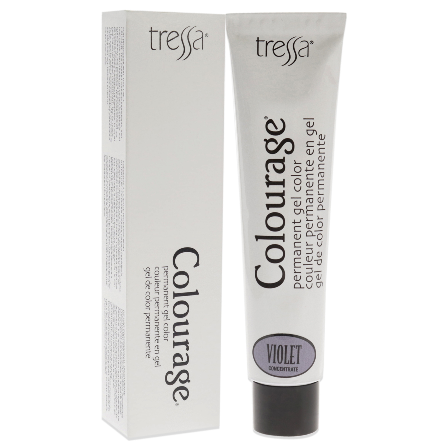 Colorant en gel permanent - Concentré de violet par Tressa unisexe - Colorant capillaire 2&nbsp;oz