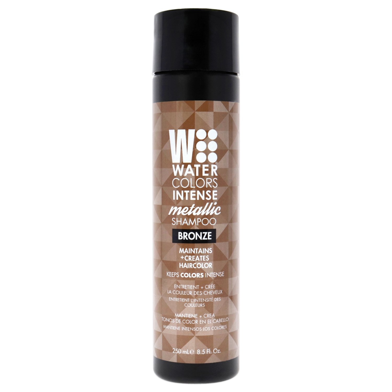 Shampooing aquarelle métallique intense - Bronze par Tressa unisexe - Shampooing 8,5&nbsp;oz