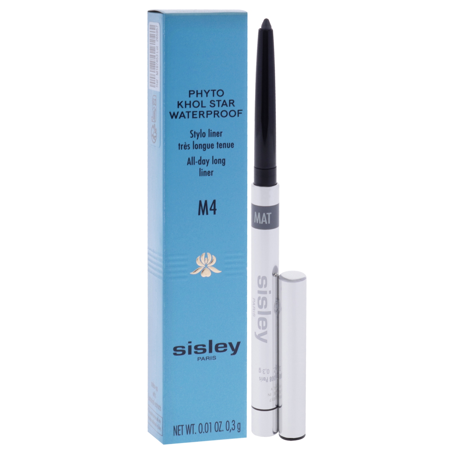 Phyto Khol Star Waterproof - M4 Matte Graphite by Sisley for Women - 0.01 oz Eyeliner