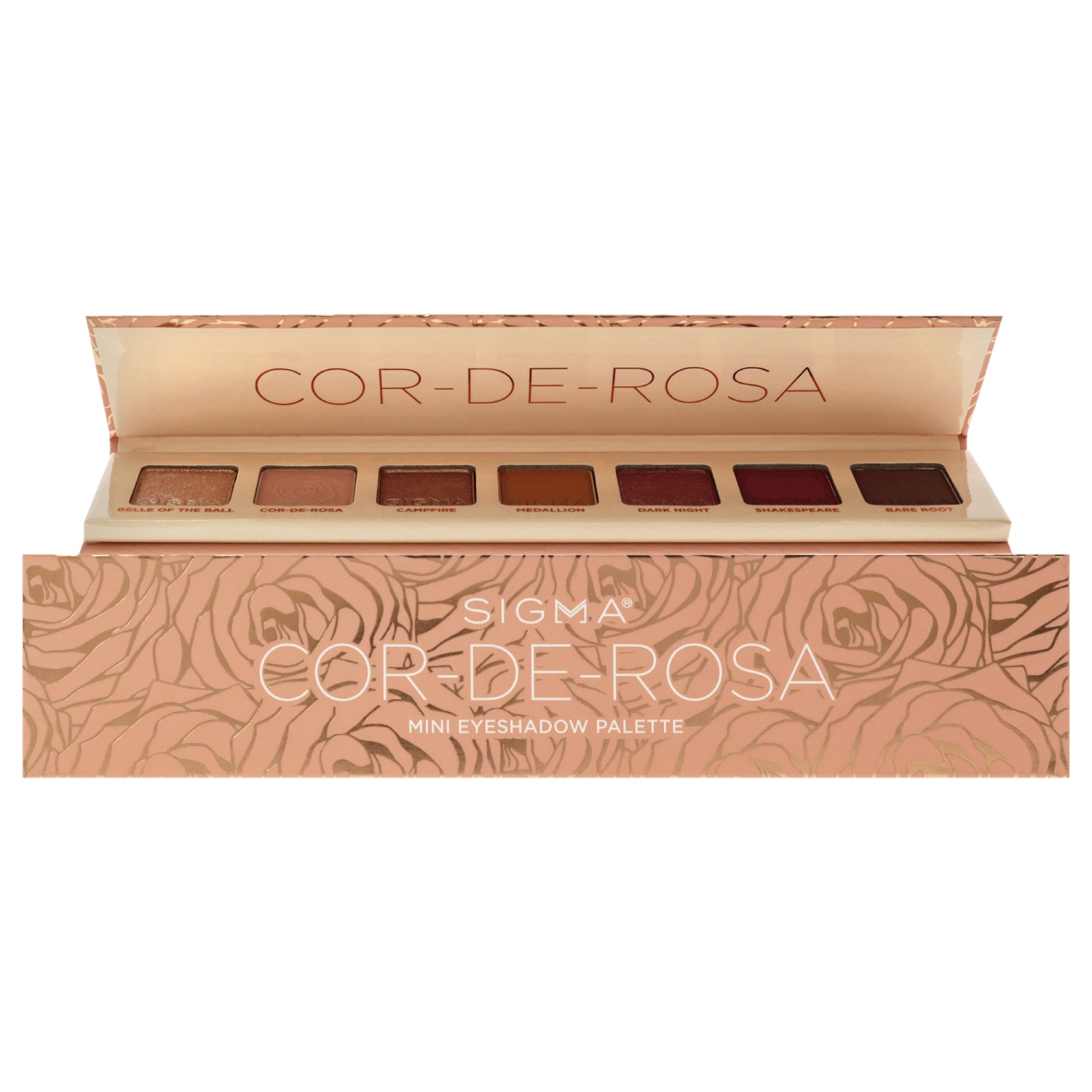 Mini Eyeshadow Palette - Cor-De-Rosa by SIGMA for Women - 0.27 oz Eye Shadow