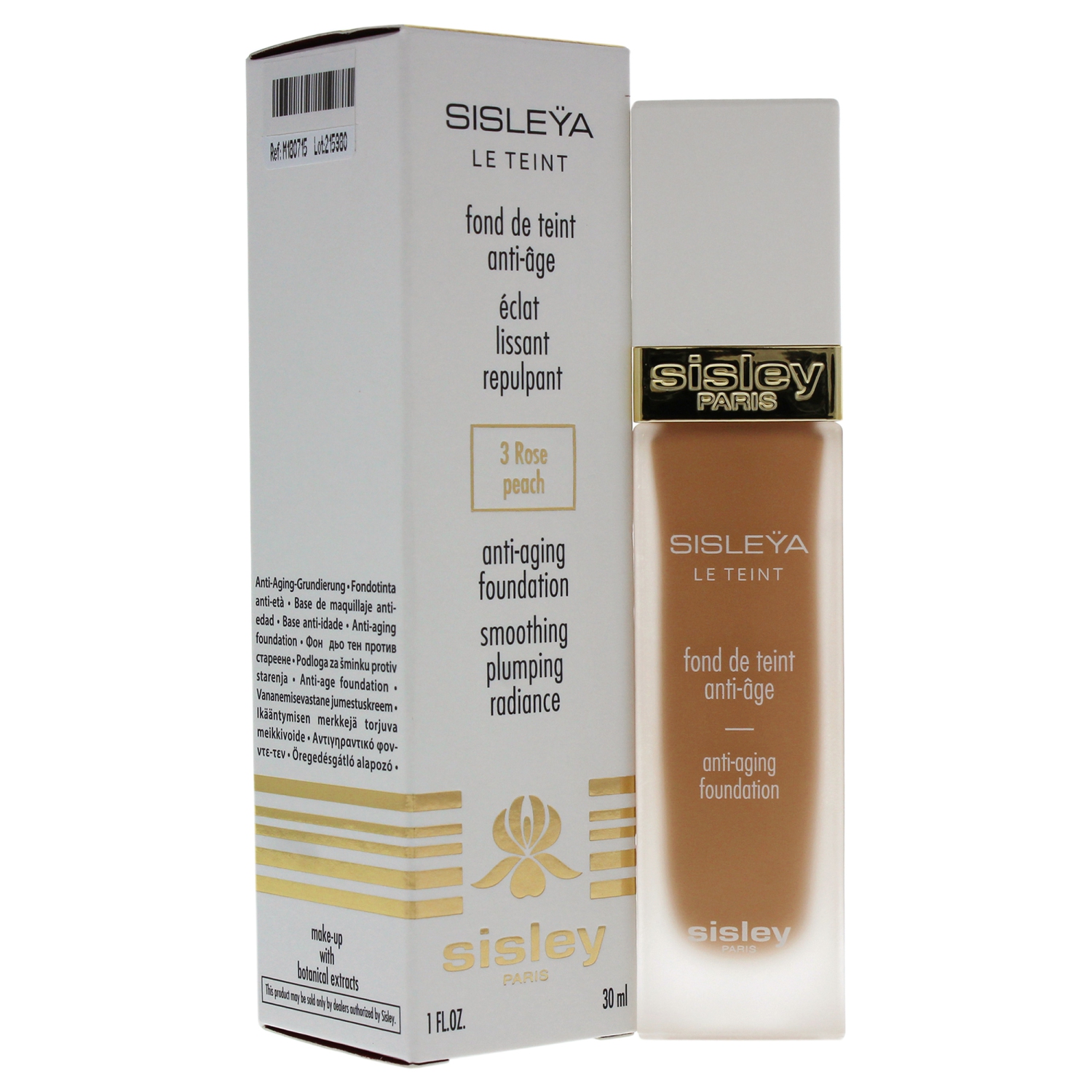 Sisley by Sisley Sisleya Le Teint Anti Aging Foundation - # 3R Peach -30ml/1oz