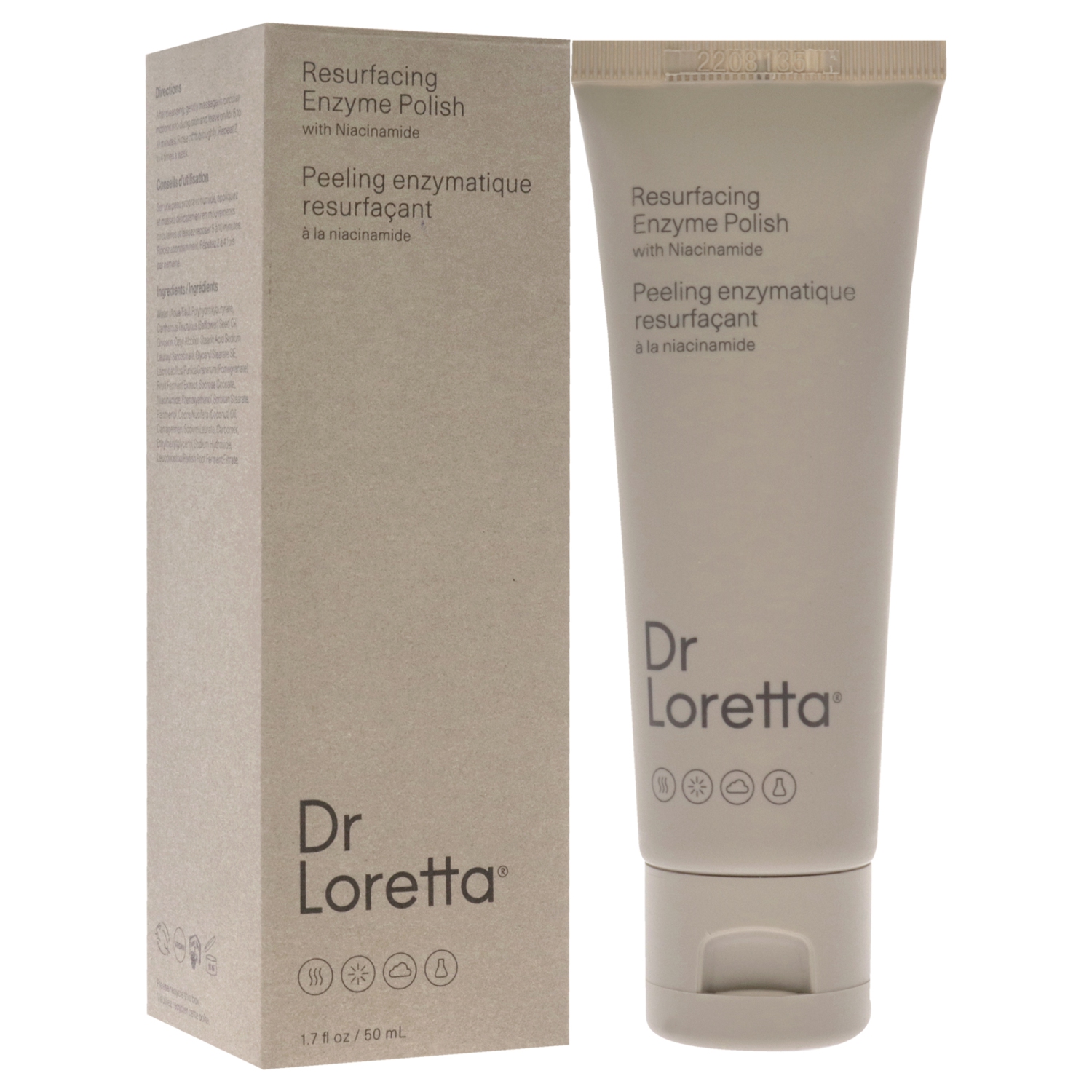 Resurfacing Enzyme Polish by Dr. Loretta for Unisex - 1.7 oz Cleanser