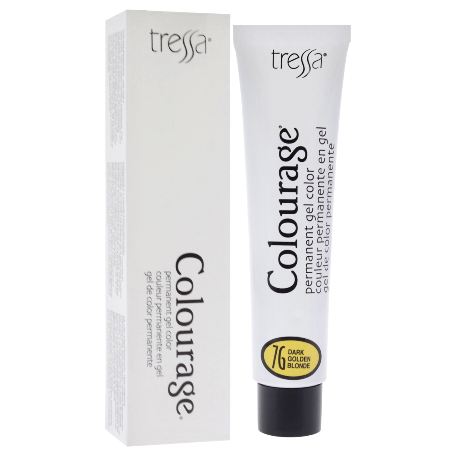 Colourage Permanent Gel Color - 7G Dark Golden Blonde by Tressa for Unisex - 2 oz Hair Color
