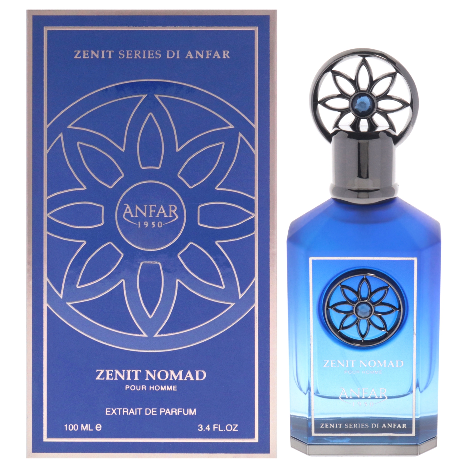 Zenit Nomad by Anfar for Men - 3.4 oz Extrait De Parfum Spray