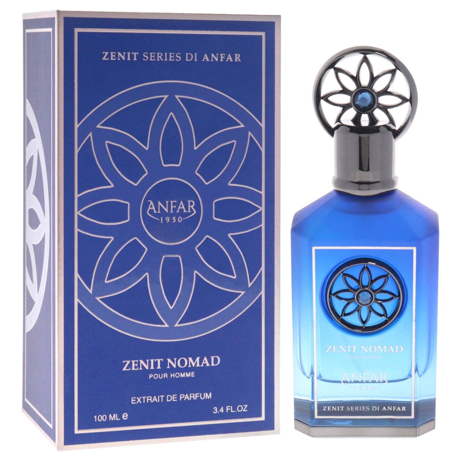Zenit Nomad by Anfar for Men - 3.4 oz Extrait De Parfum Spray