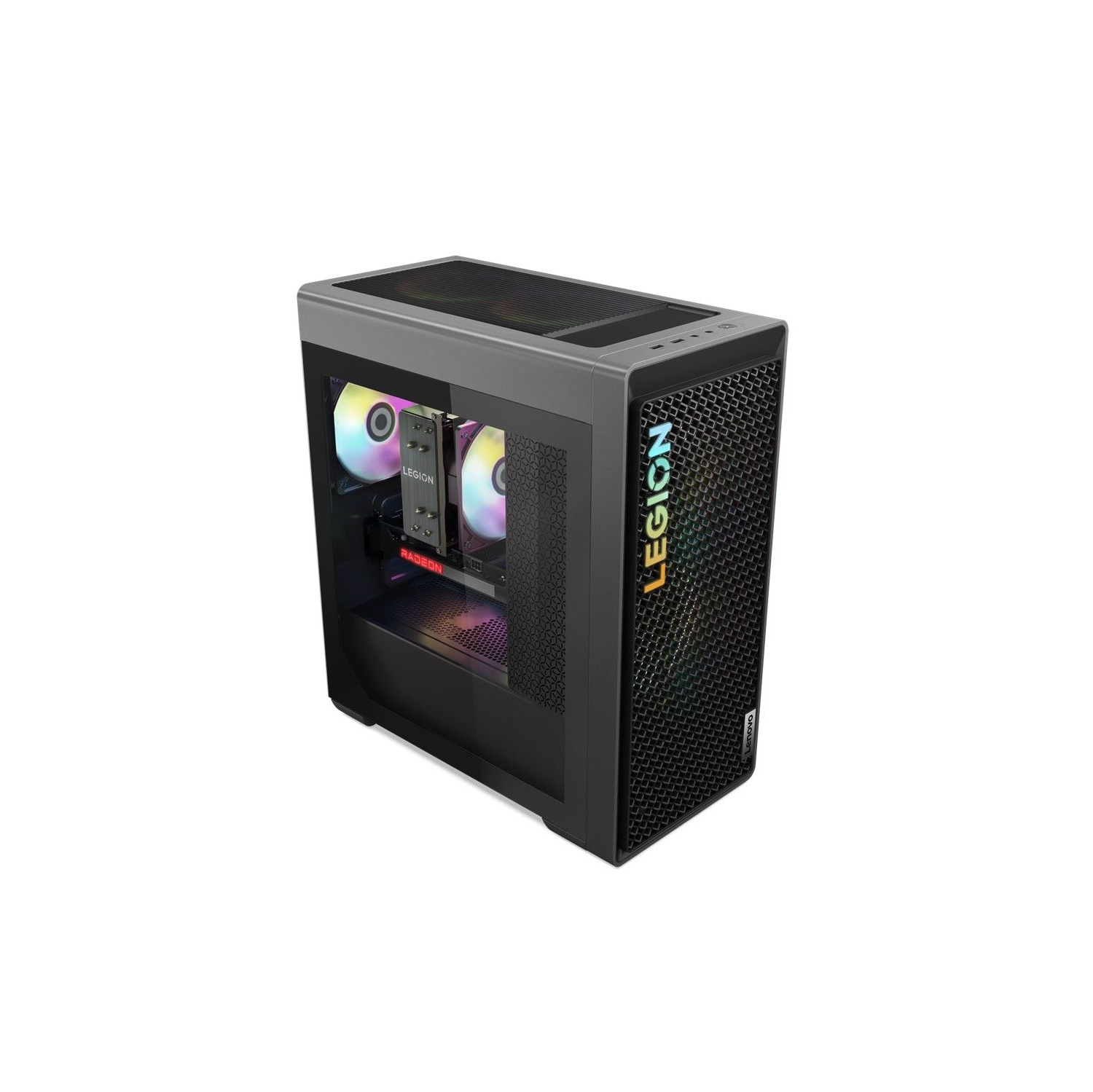 Refurbished (Good) Lenovo Legion T5 26ARA8 MT Mini Tower Desktop | Ryzen 7-7700 -512G SSD Hard Drive - 32GB RAM - Nvidia GeForce RTX 4070 | 8 cores @ 5.3 GHz - 12GB GDDR6X