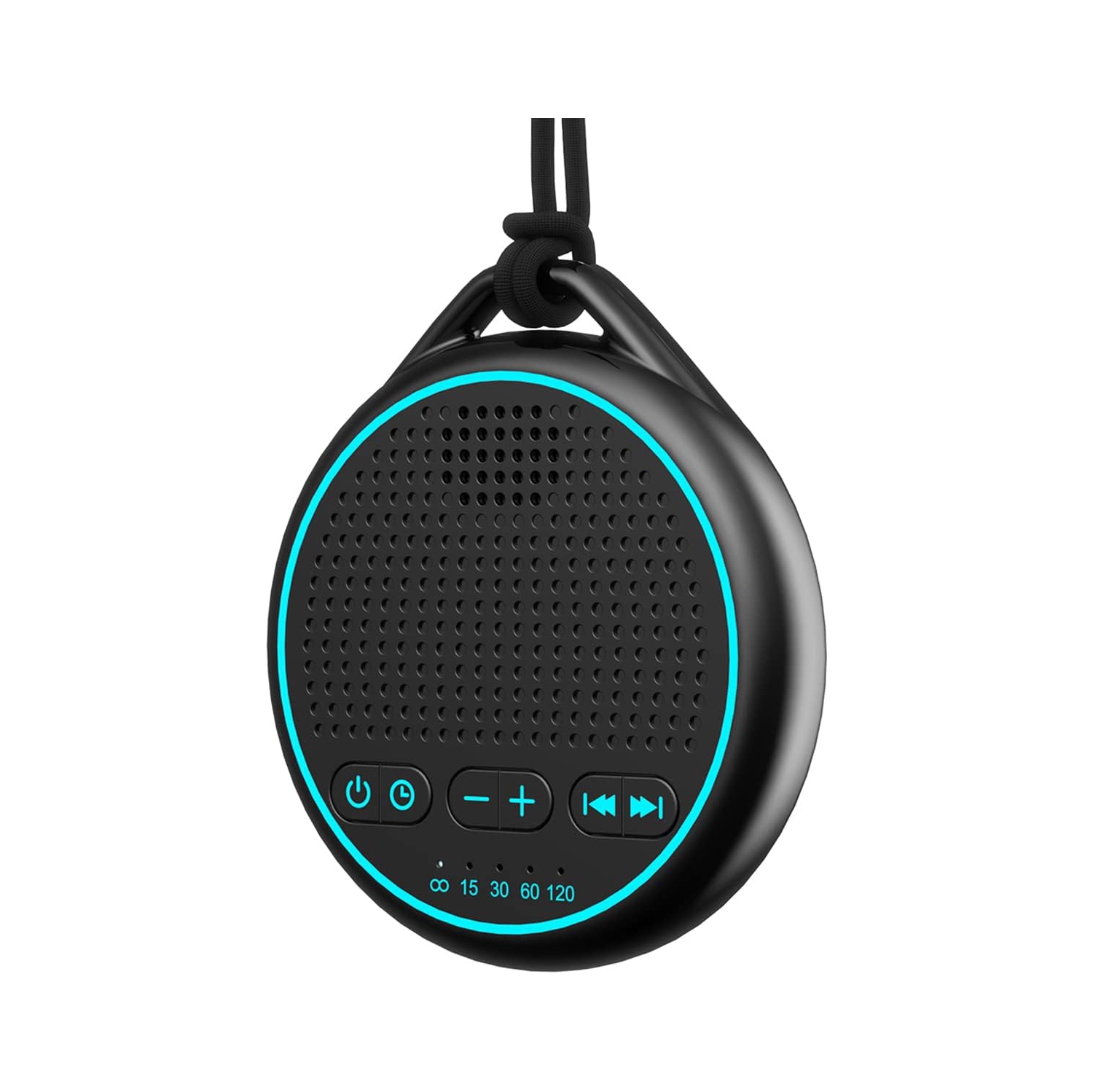 White Noise Sound Machine with 25 Soothing Sounds Powered by USB or Battery for Travel,32 Volume Levels 5 Timers for Baby Kids Adults Sleeping