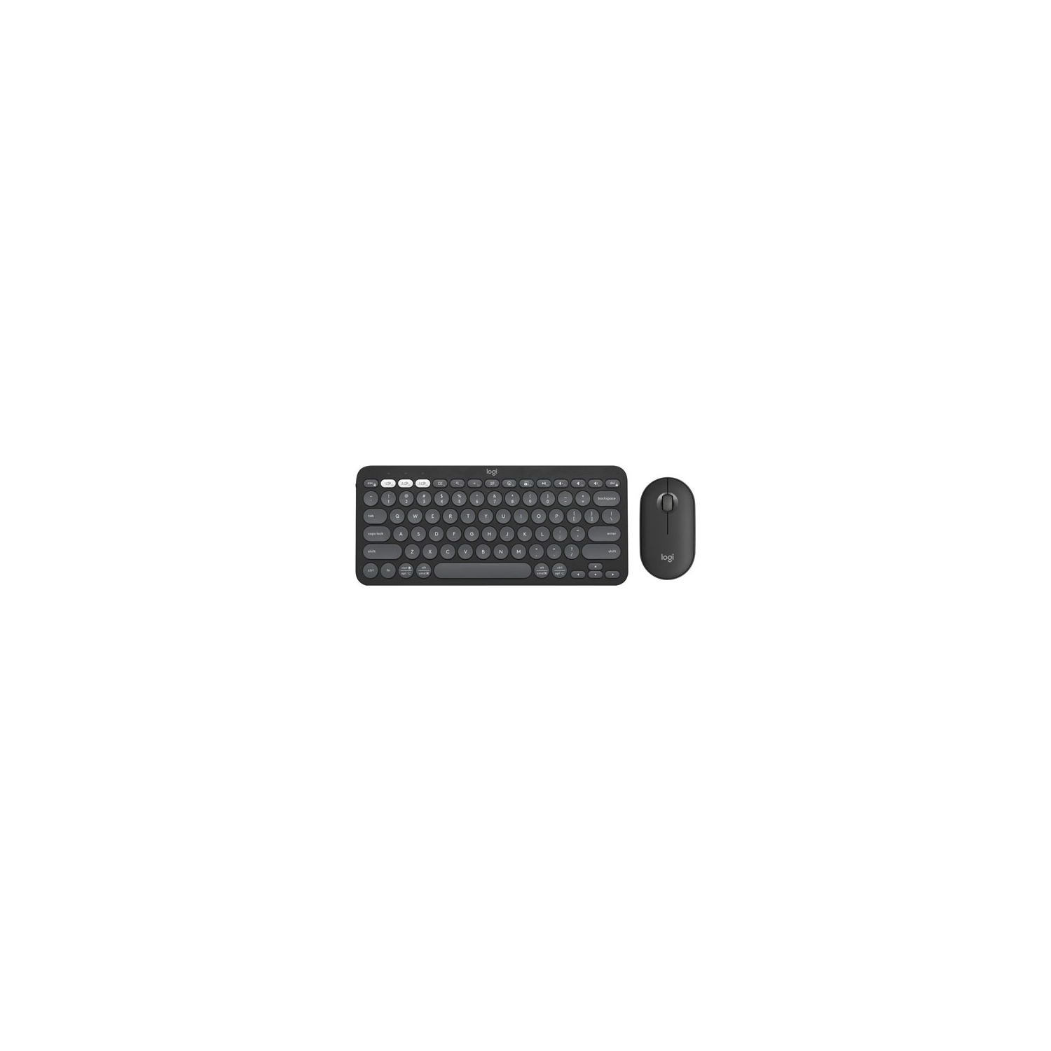 Brand New - Logitech Pebble 2 Bluetooth Optical Ergonomic Keyboard & Mouse Combo - Black