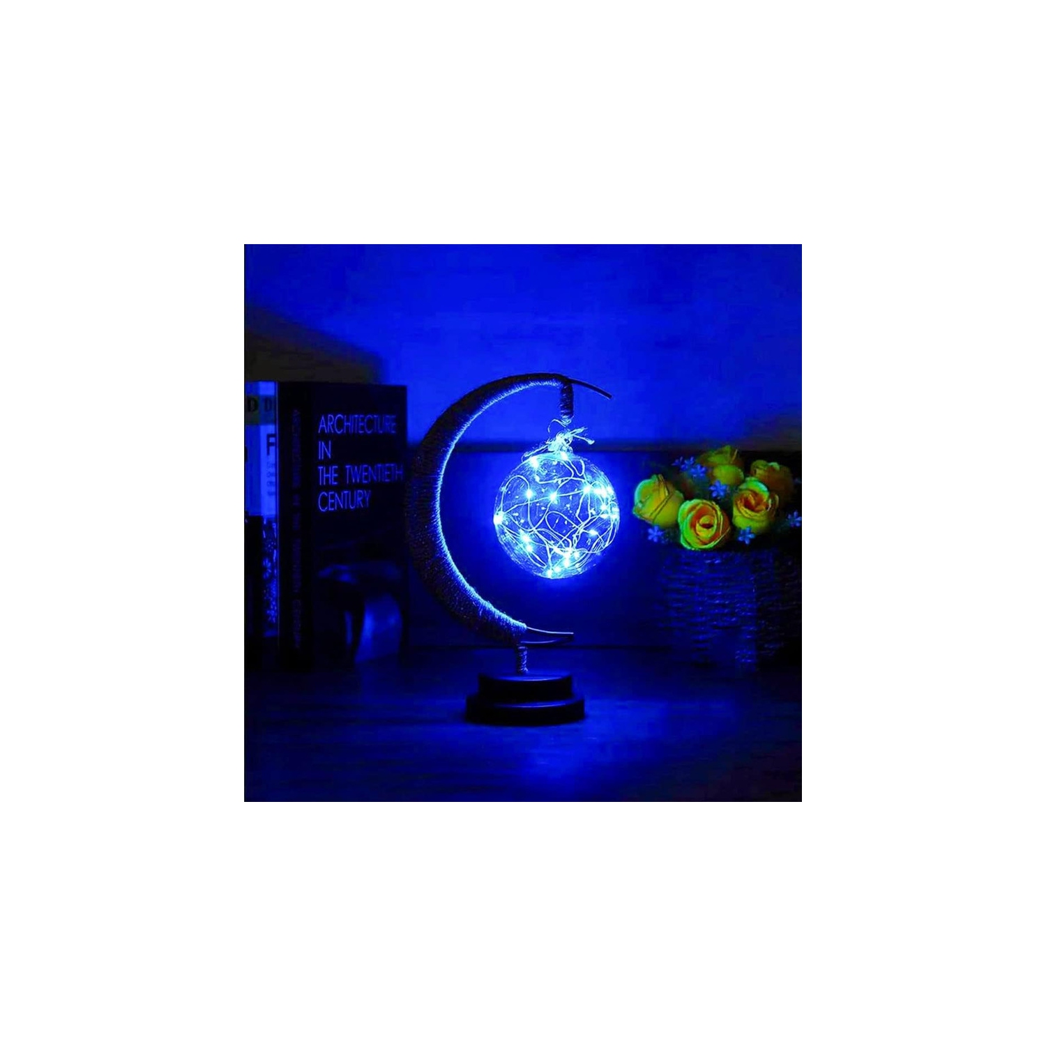 Enchanted Lunar Lamp,Twinkling Tree Enchanted Lunar Lamp,Beautiful Moon Lamp Magic Moon Night Light for Christmas Holiday Gift for Home Decorations