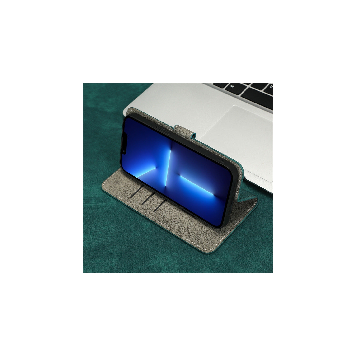 Étui-portefeuille vert forêt de PANDACO pour Pixel 8 Pro de Google