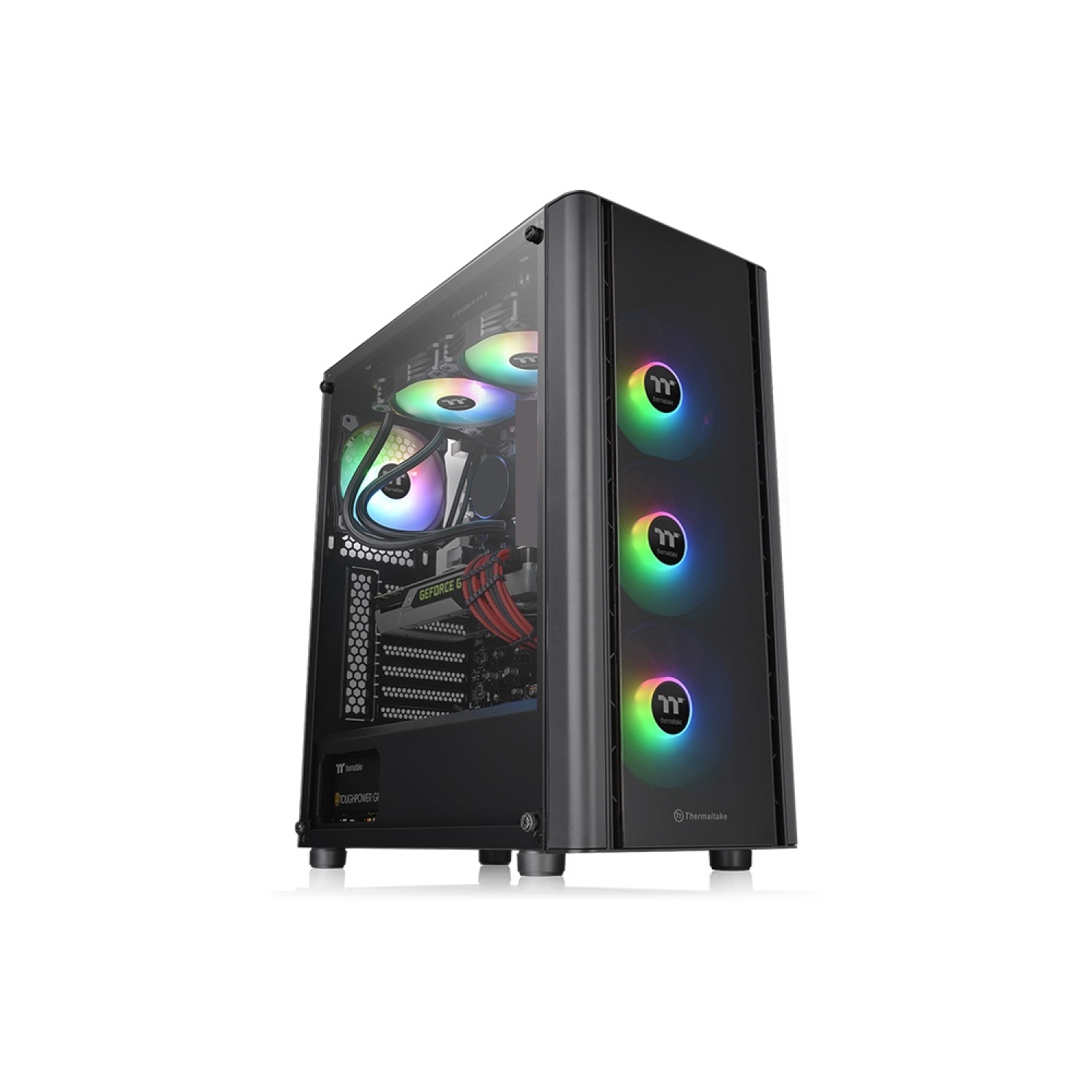 Zonic Gaming PC – Liquid Cooled AMD Ryzen 7 7700X, Radeon RX 7800 XT 16GB GDDR6 DLSS - AI-Powered Performance, 32GB DDR5, 1TB M.2 SSD, Windows 11