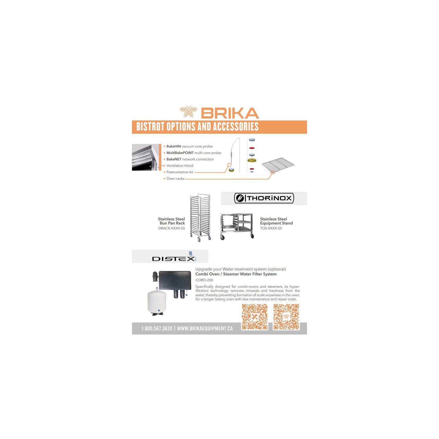 Brika Bistrot Electric Oven 6T Vision Combi Oven