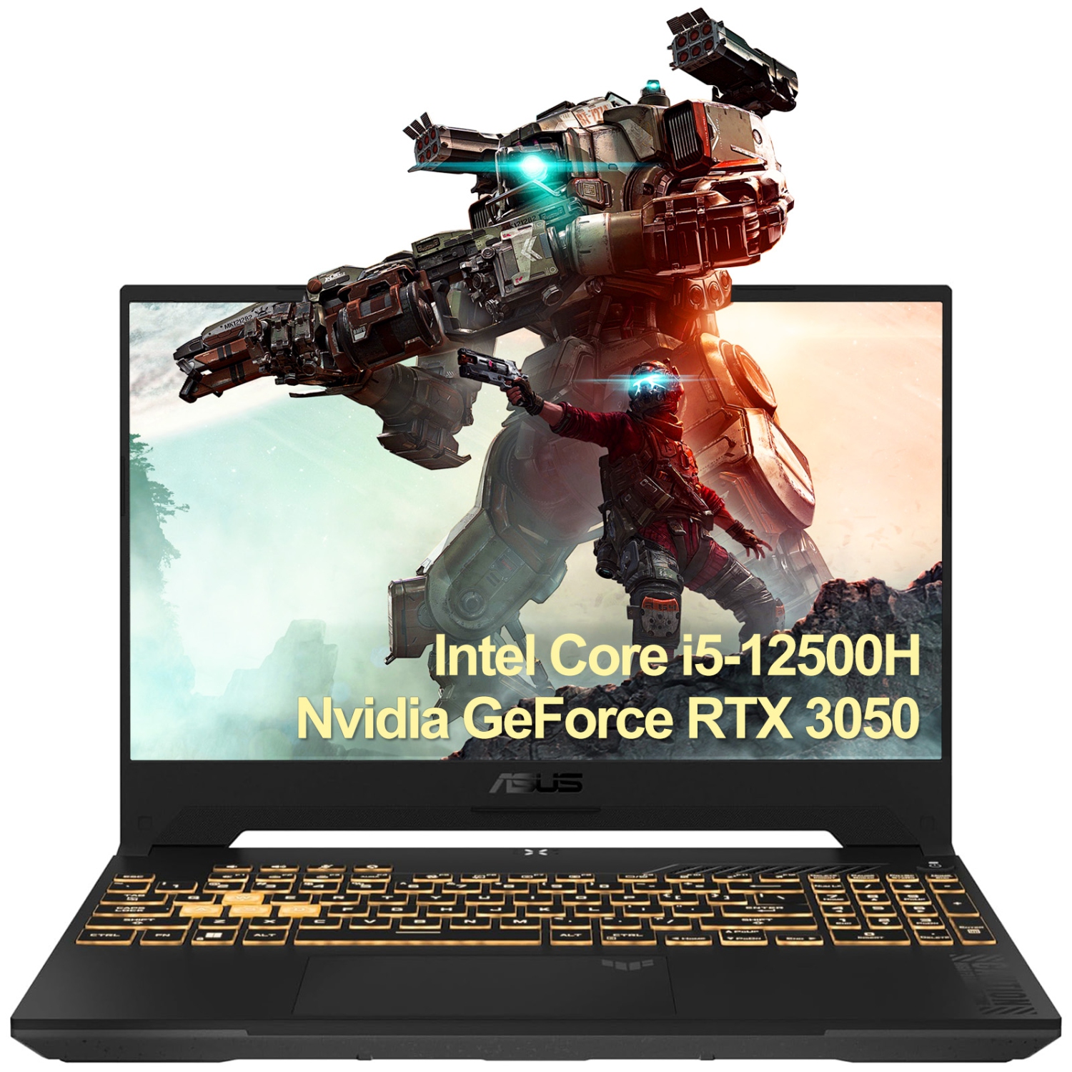 ASUS TUF Gaming F15 (2024) Gaming Laptop, 15.6” FHD 1920 x 1080 144Hz Display, Nvidia GeForce RTX 3050, Intel Core i5-12500H, 32GB RAM, 2TB PCIe SSD, Wi-Fi 6, Windows 11 Home