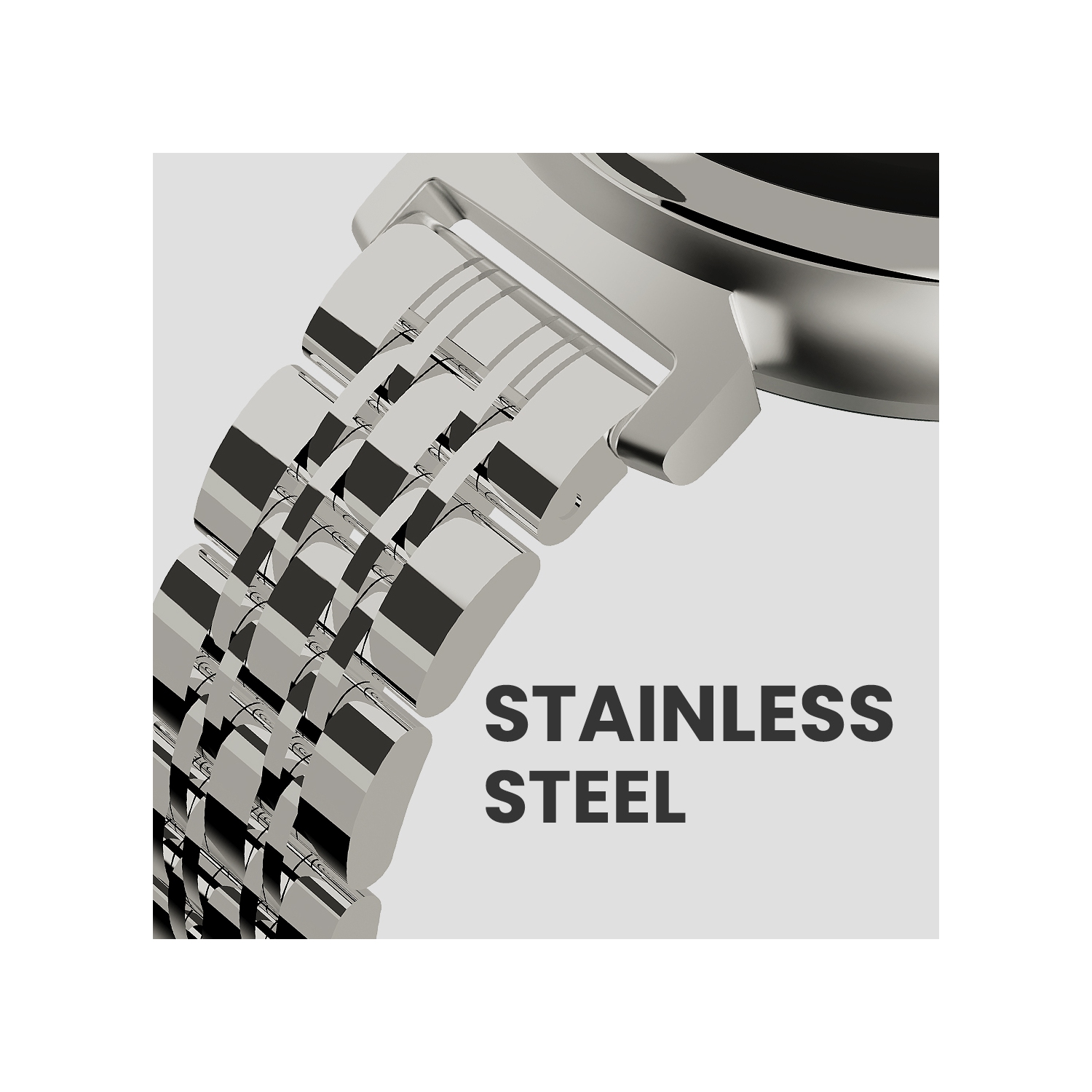 Montre intelligente AMOLED femelle en acier inoxydable Aura de HiFuture