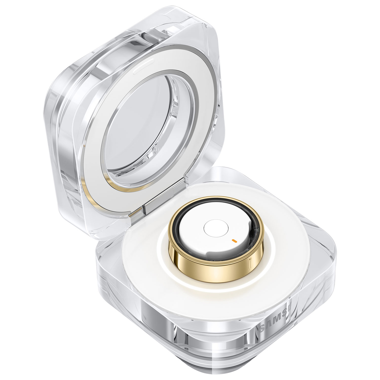 Samsung Galaxy Ring - Gold Titanium - Size 6