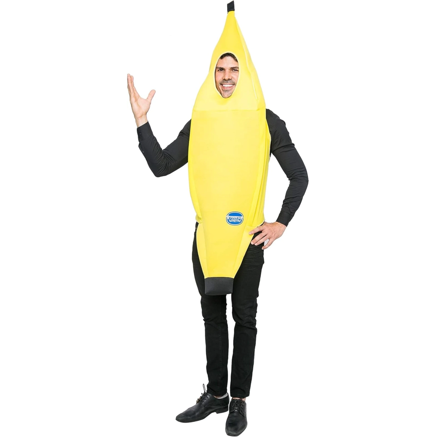Costume de banane de luxe pour adulte – parfait pour l'Halloween, les fêtes habillées et les jeux de société Cosplay. P À TTG