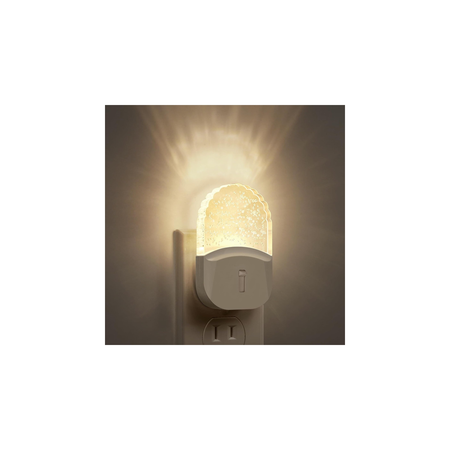 LED Night Light, Baby Night Light [2 Pack], Plug in Night Light with Auto Dusk to Dawn Sensor, Adjustable Brightness Night Light