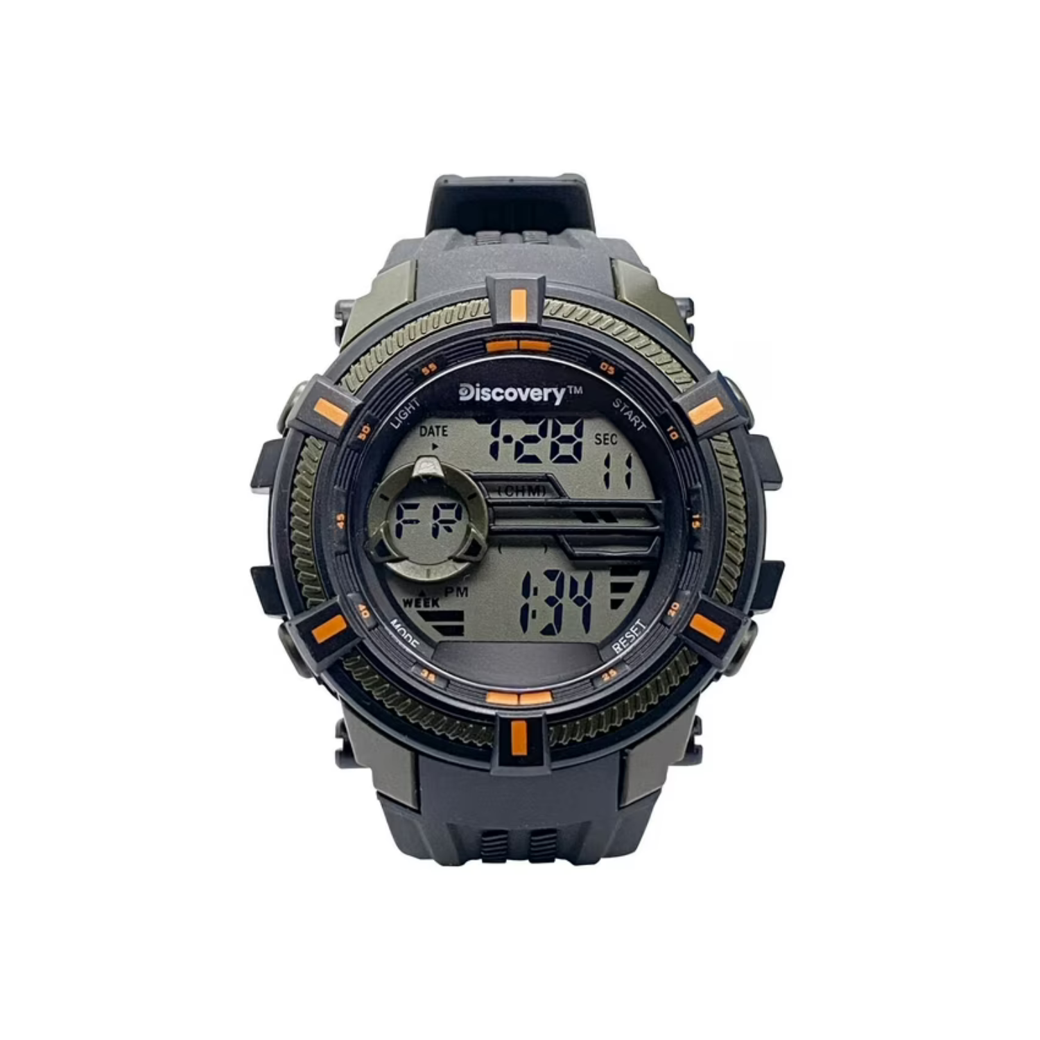 Montre numérique multifonction pour hommes Discovery