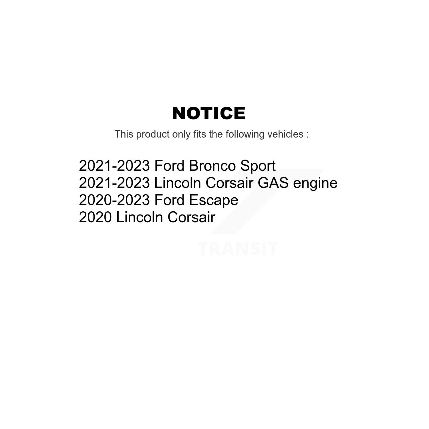 Front Disc Brake Rotors Pair For Ford Escape Bronco Sport Lincoln Corsair K8-102498