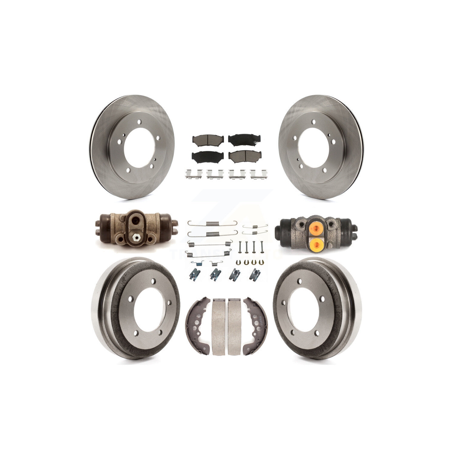 Front Rear Brake Rotor Ceramic Pad And Drum Kit For Chevrolet Tracker Suzuki Vitara K8C-102794