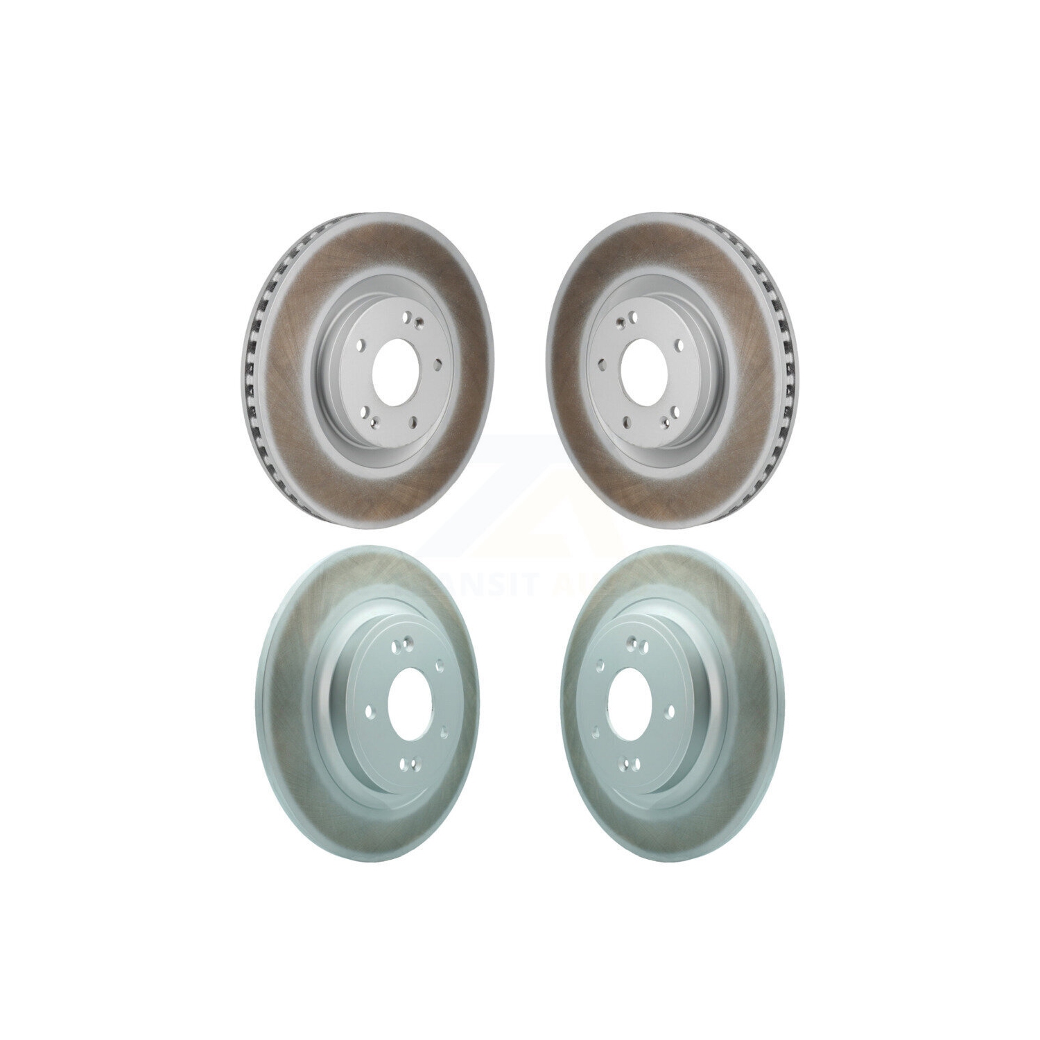 Front Rear Coated Disc Brake Rotors Kit For Hyundai Santa Fe Kia Sorento GAS engine KG-101914