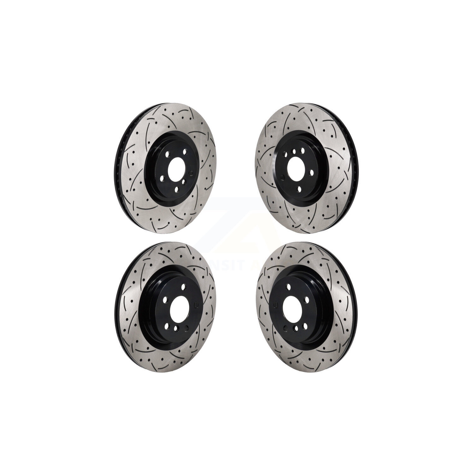 Front Rear Drill Slot Brake Rotors Kit For Mini Cooper Countryman BMW X2 M235i xDrive Gran KD-100637