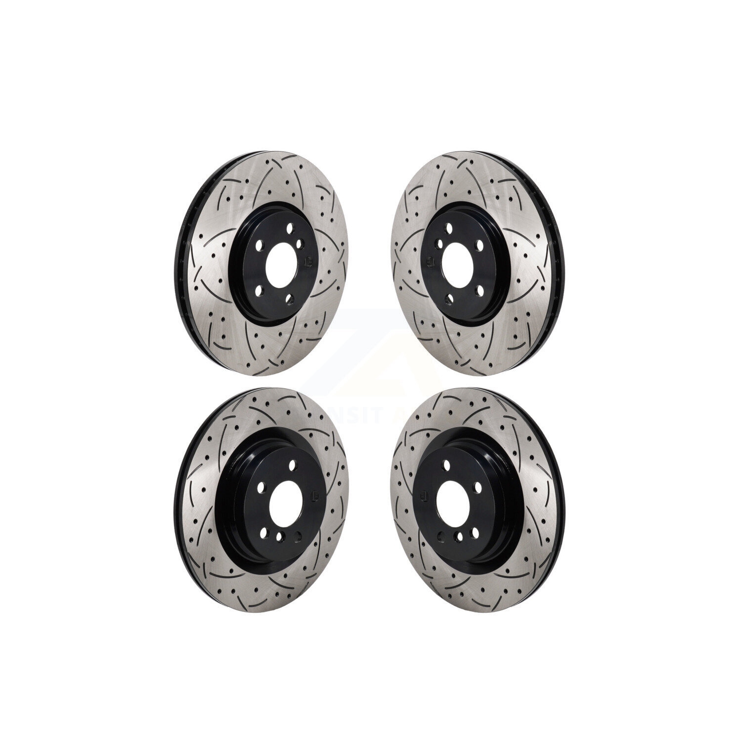 Disque de frein avant à fente pour perceuse arrière pour Mini Cooper Countryman 20 John Works ALL4 KD-100662