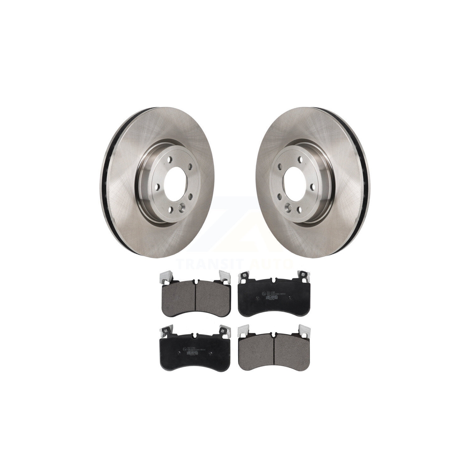 Ensemble de disques de frein à disque avant et plaquettes en céramique pour Land Rover Range Sport K8T-104712