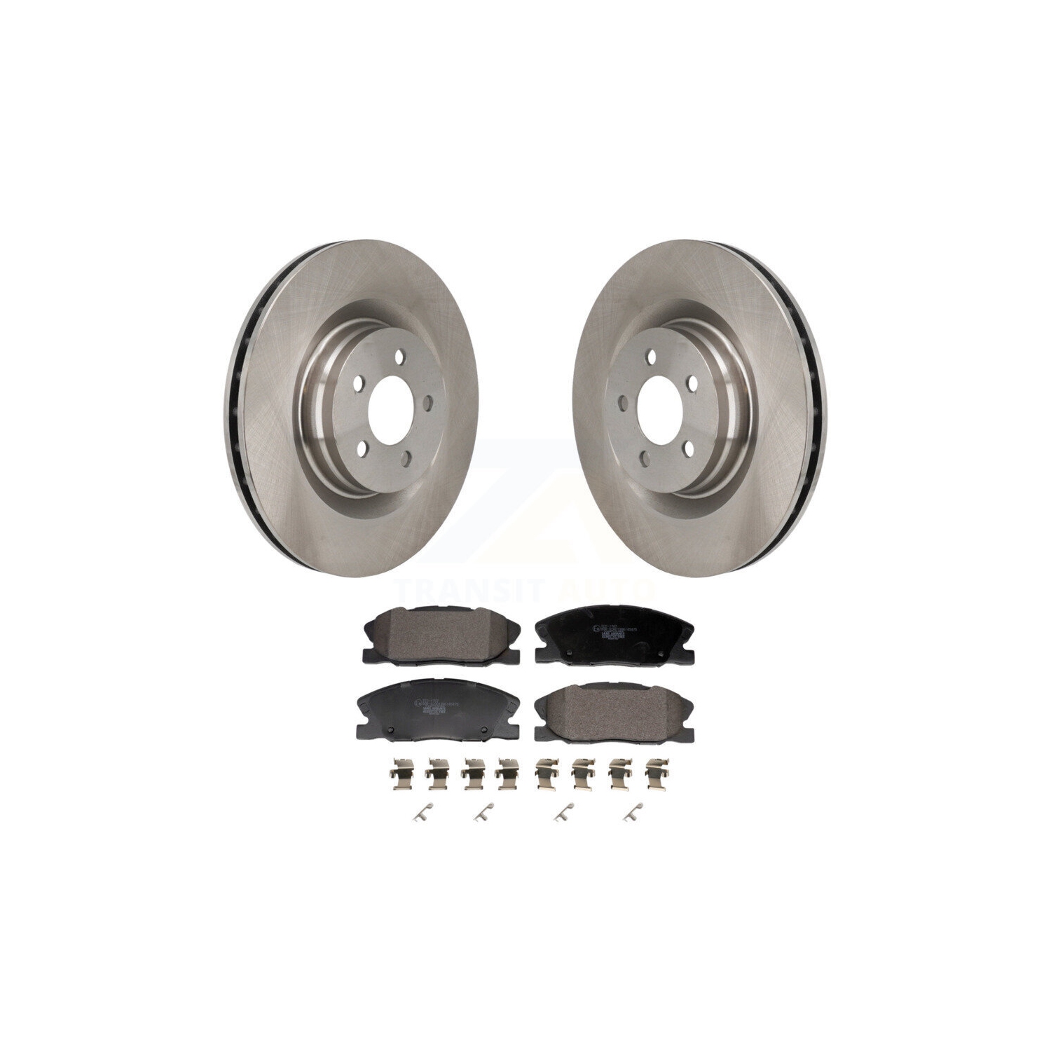 Front Disc Brake Rotors Ceramic Pad Kit For Dodge Charger With 370mm Diameter Rotor K8T-104687