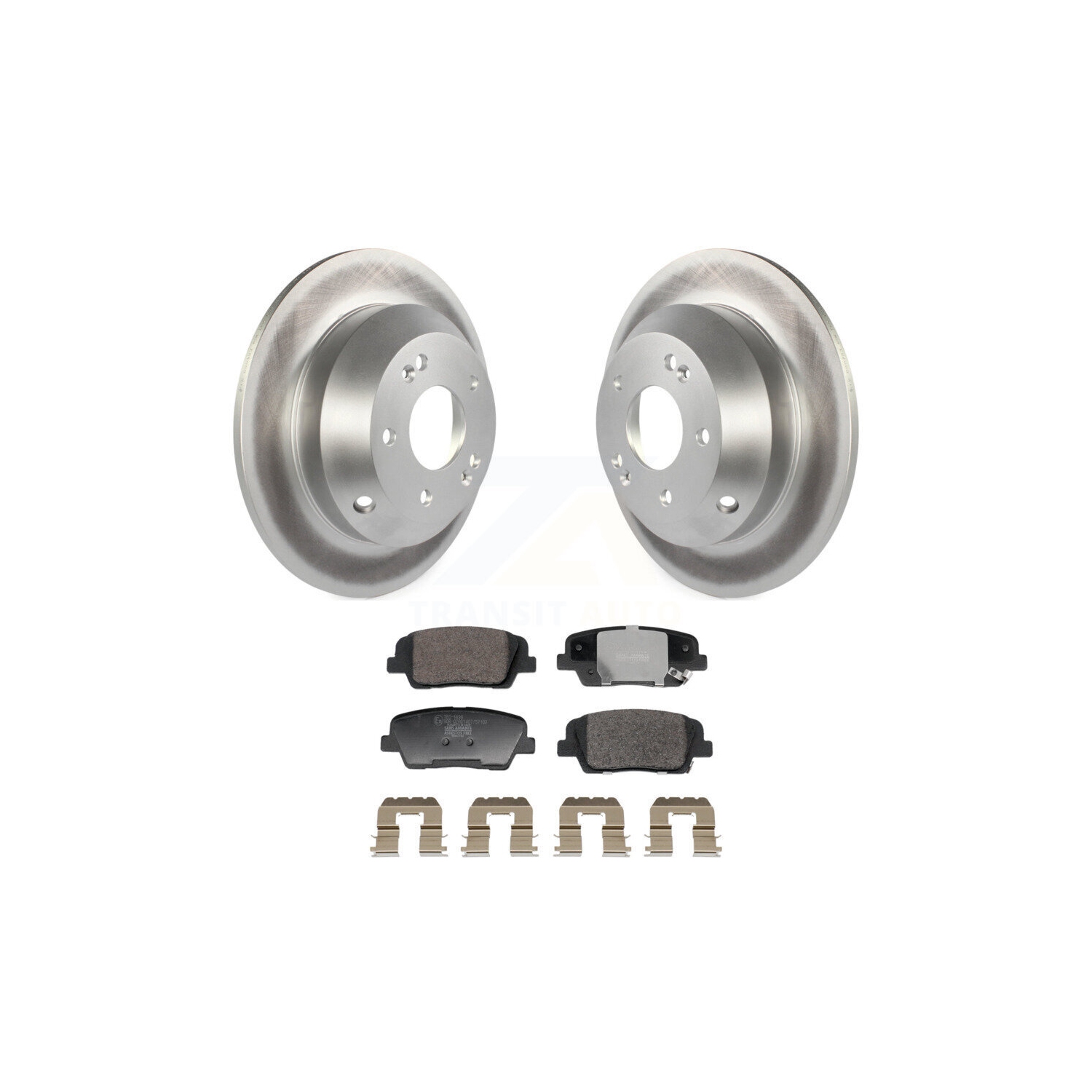 Disques de frein arrière enduits et plaquettes en céramique pour Hyundai Santa Fe Sport Kia Sorento XL KGT-103288