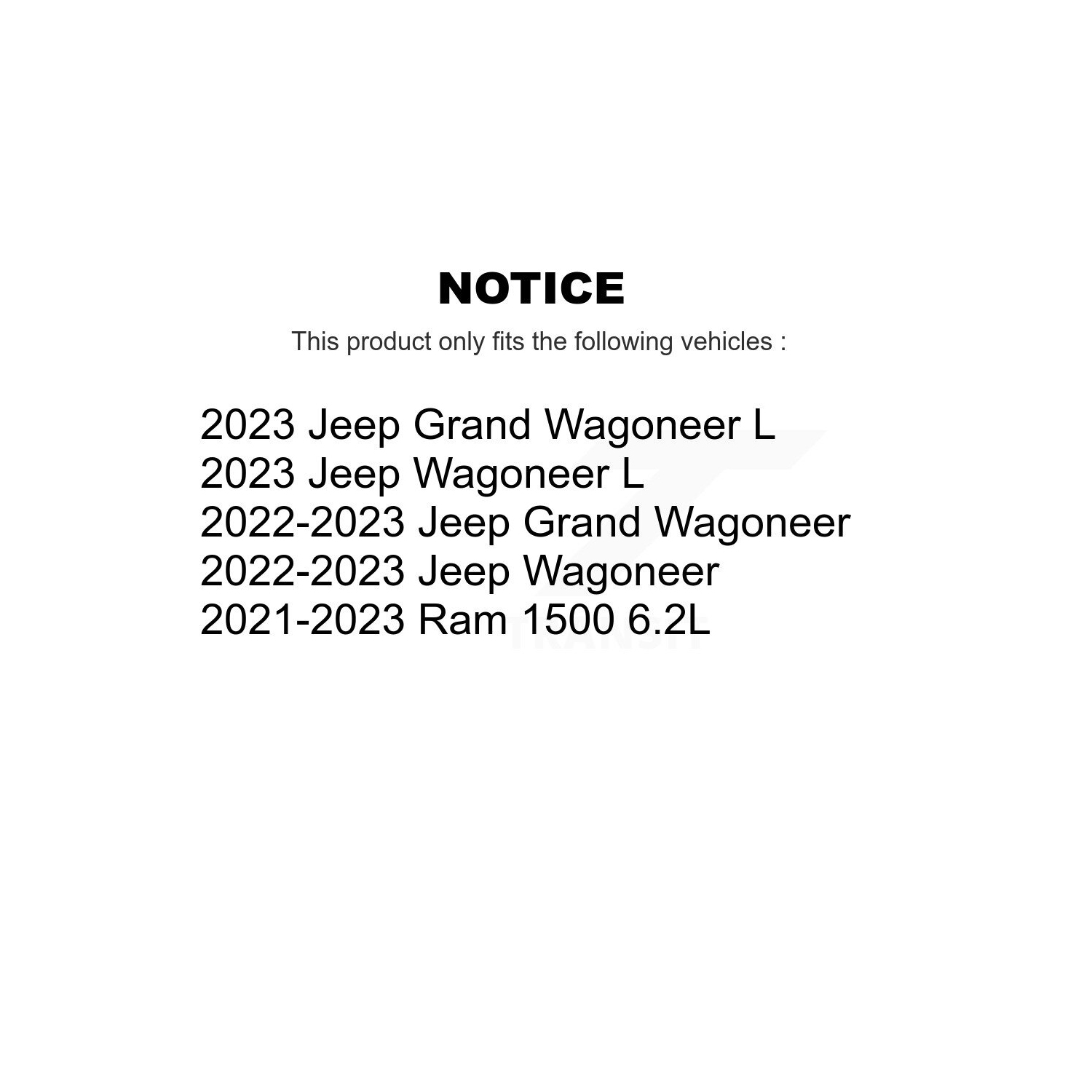 Front Coated Drilled Slotted Disc Brake Rotors Pair For Ram 1500 Jeep Wagoneer Grand L KD-100698