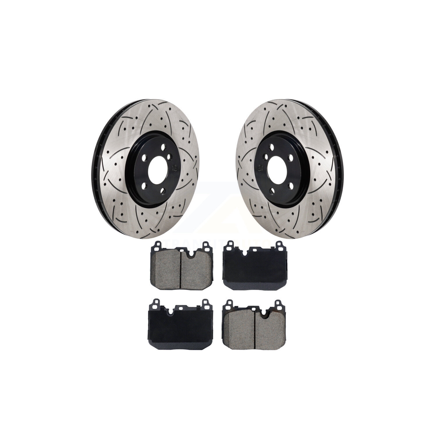 Jeu de plaquettes en céramique pour disque de frein à fente de semoir de fourreau avant pour mini Cooper Countryman Clubman KDC-101153