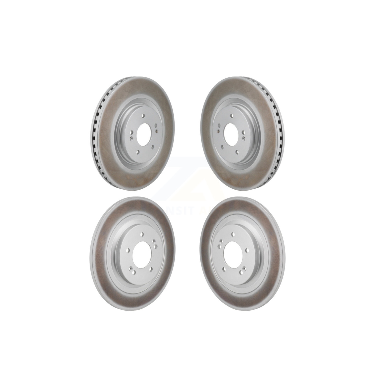 Front Rear Coated Disc Brake Rotors Kit For Hyundai Sonata Kia K5 KG-101876