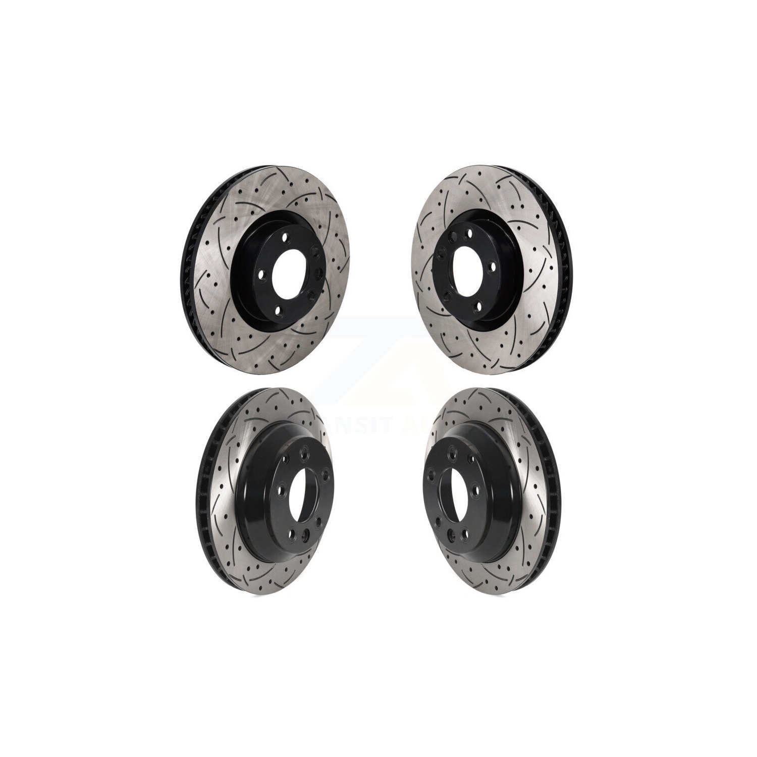 Kit moyeu de disque de frein de frein à fente de patin arrière avant pour Volkswagen Touareg Porsche Cayenne KD-100636