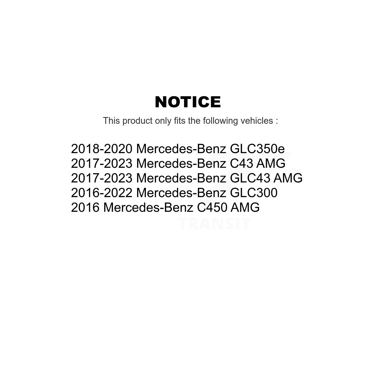 Paire de disques de frein à disque enduits arrière pour Mercedes-Benz GLC300 C43 AMG GLC43 C450 GLC350e KG-102006