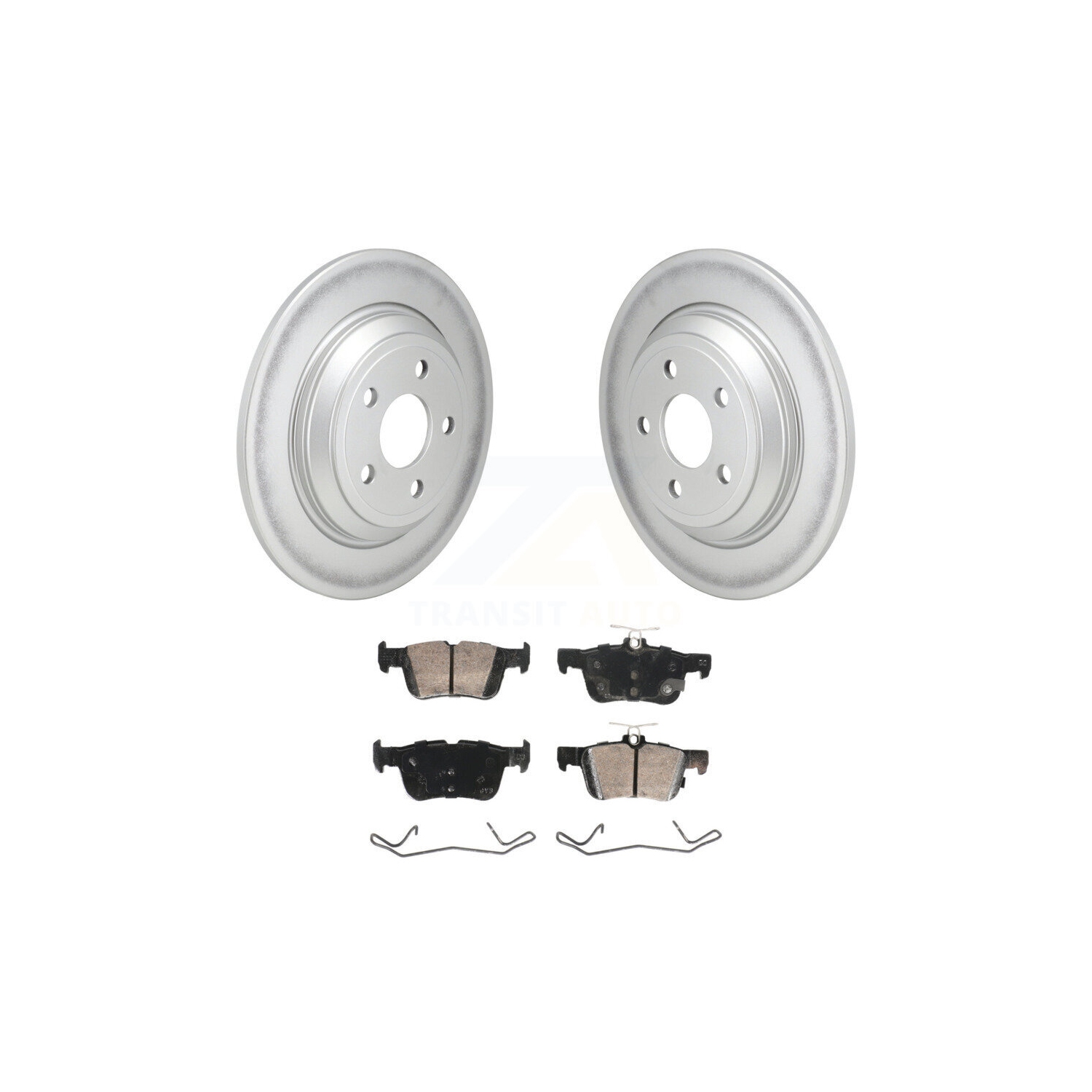 Ensemble de plaquettes en céramique pour disque de frein à revêtement arrière pour Ford Escape Bronco Sport Lincoln Corsair KGA-106044