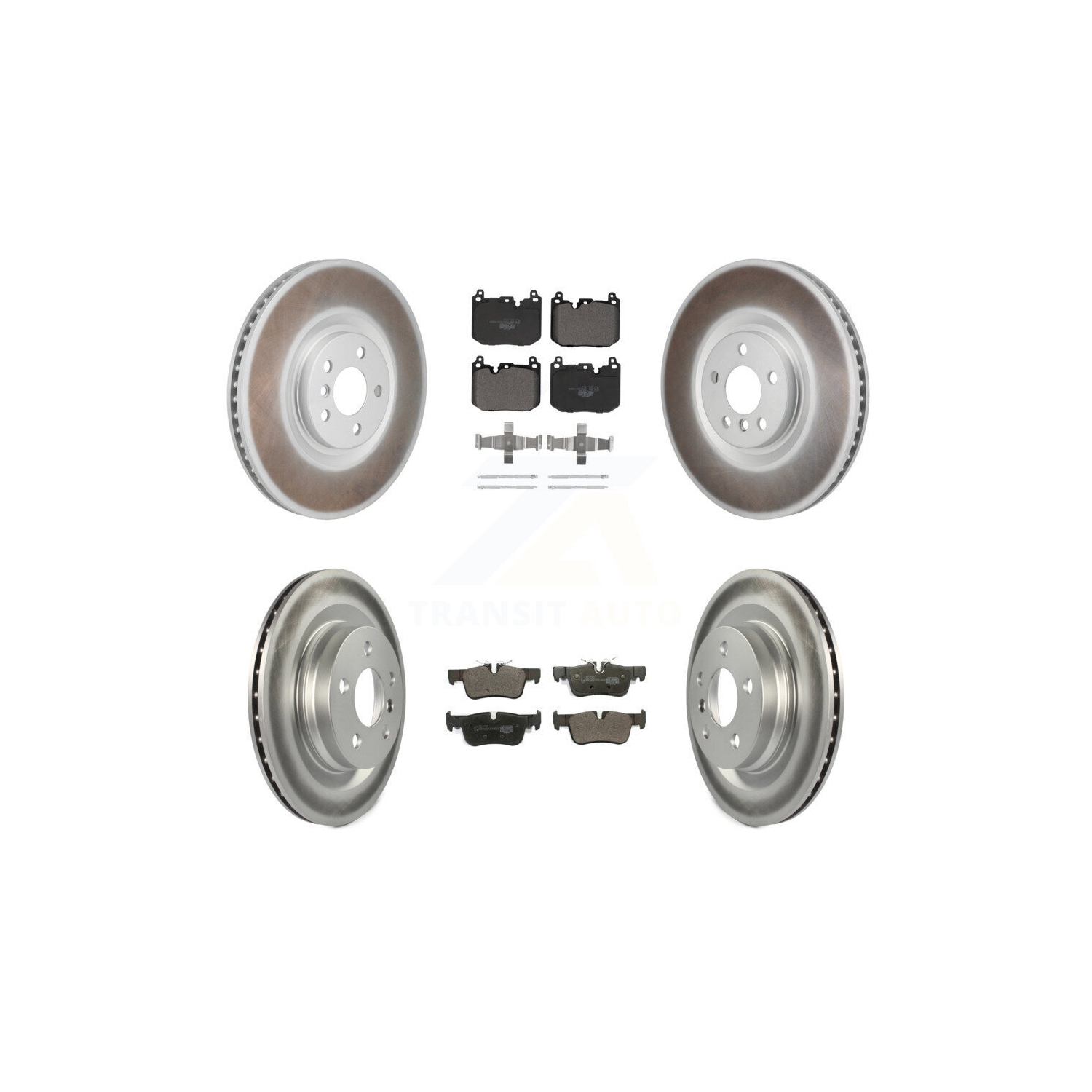 Disques de frein à disque enduits à l'avant et plaquettes en céramique pour la MINI Cooper Countryman KGT-103612