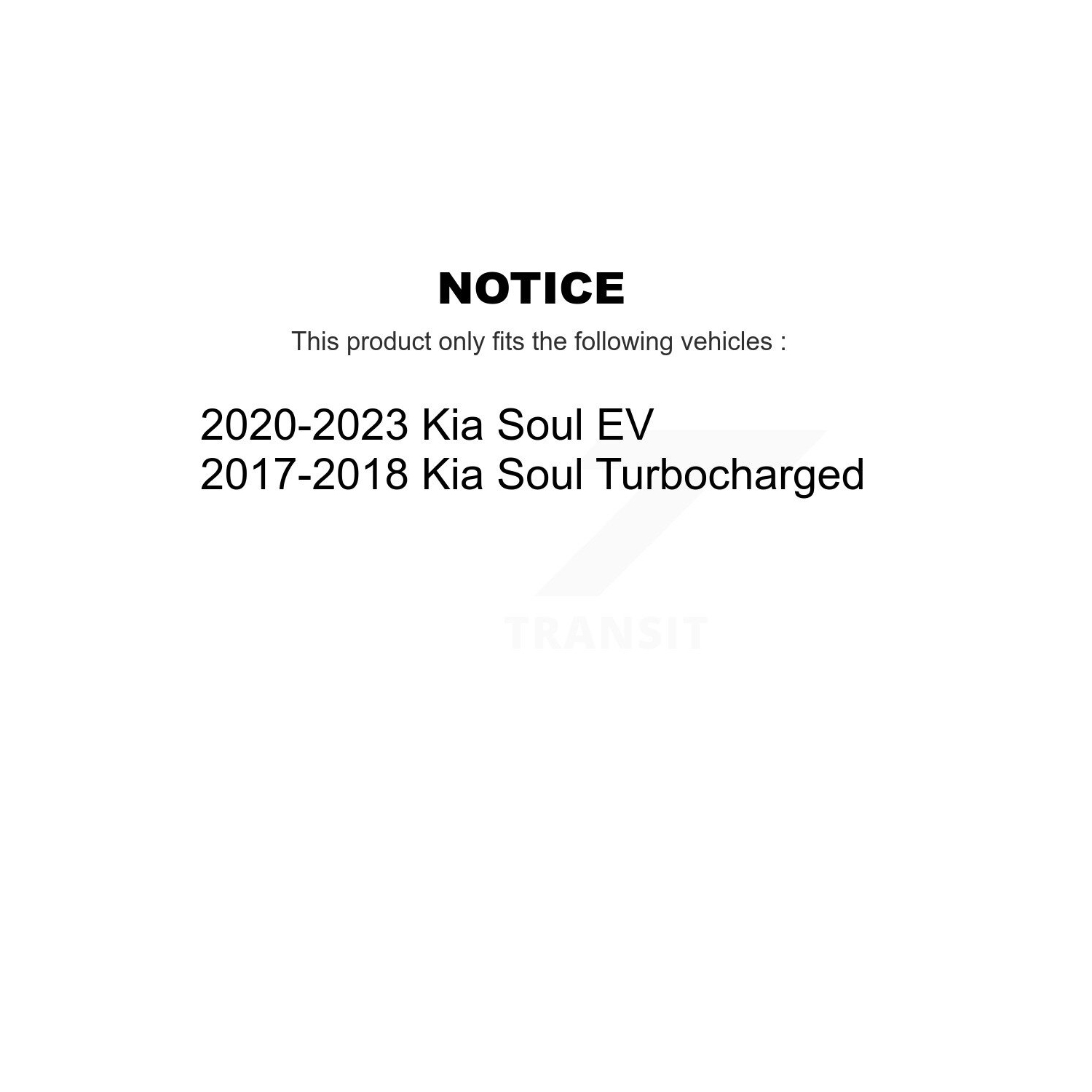 Front Rear Semi-Metallic Brake Pads Kit For Kia Soul EV KPF-100717