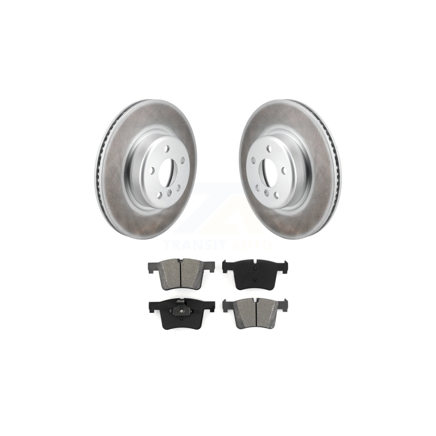 Disques de frein à disque enduits à l'avant et plaquettes semi-métalliques pour BMW 330i xDrive GT KGS-102689 2019