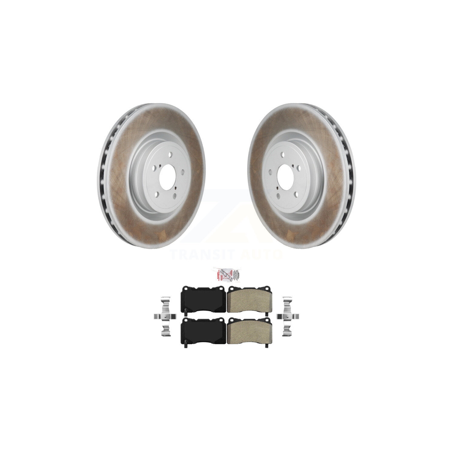 Front Coated Disc Brake Rotors And Semi-Metallic Pad Kit For Subaru BRZ Impreza Toyota 86 KGA-106205