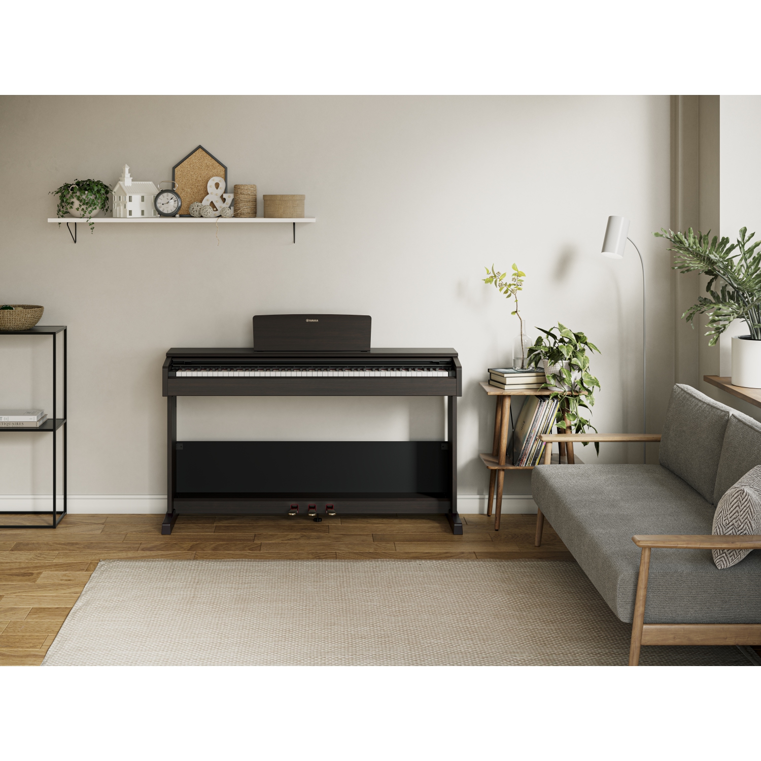 Piano numérique à 88 touches YDP-105 R ARIUS de Yamaha avec touches lestées GHS