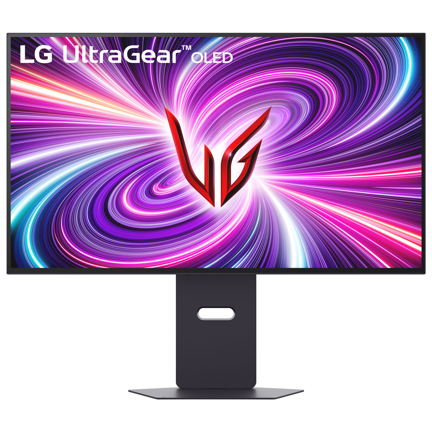 LG UltraGear 32" 4K UHD 240Hz 0.03ms GTG OLED LED G-Sync FreeSync Gaming Monitor (32GS95UV-B) - Purple Grey