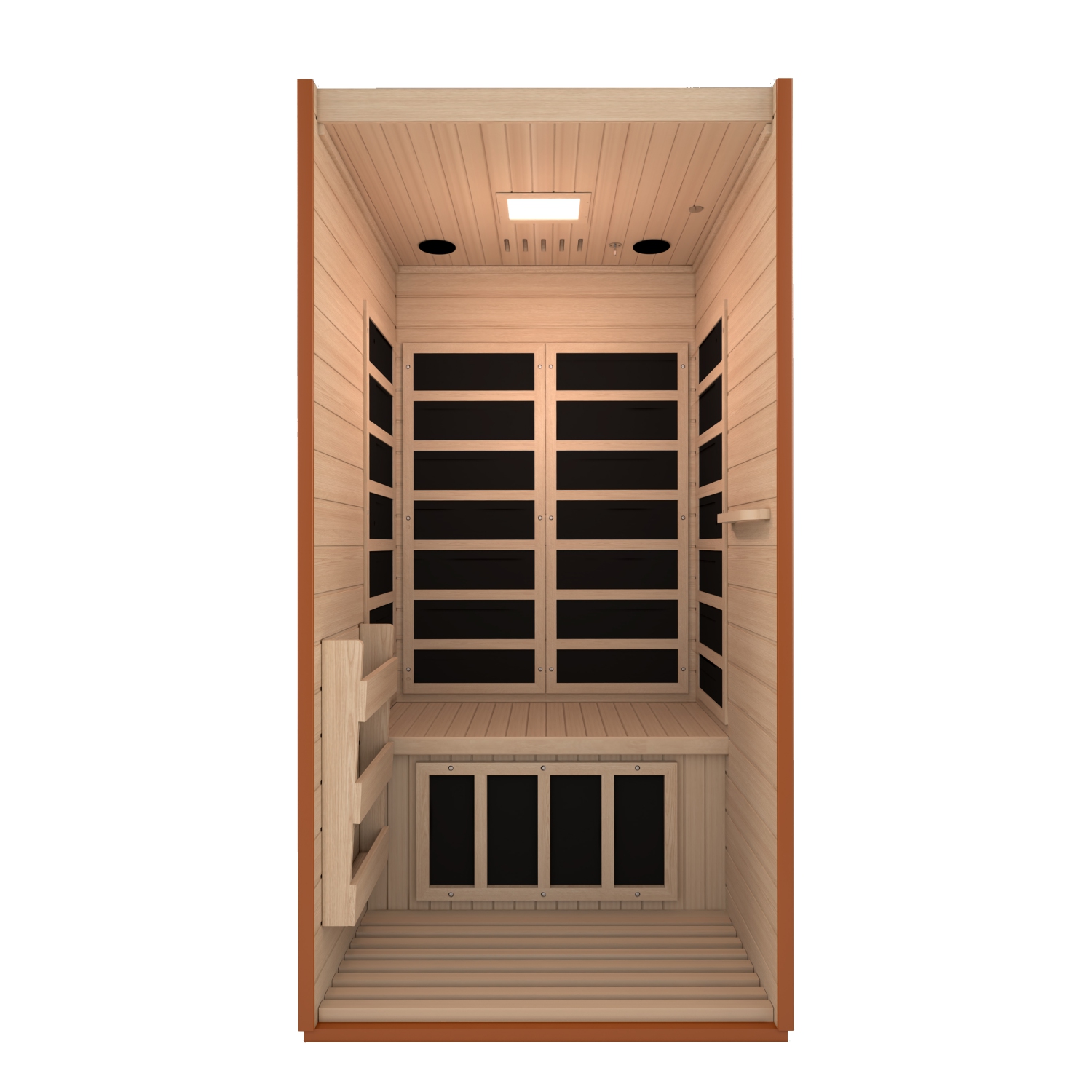 Westinghouse WES43-1600 1-Person Infrared Sauna - Cedar Tint - Indoor Only