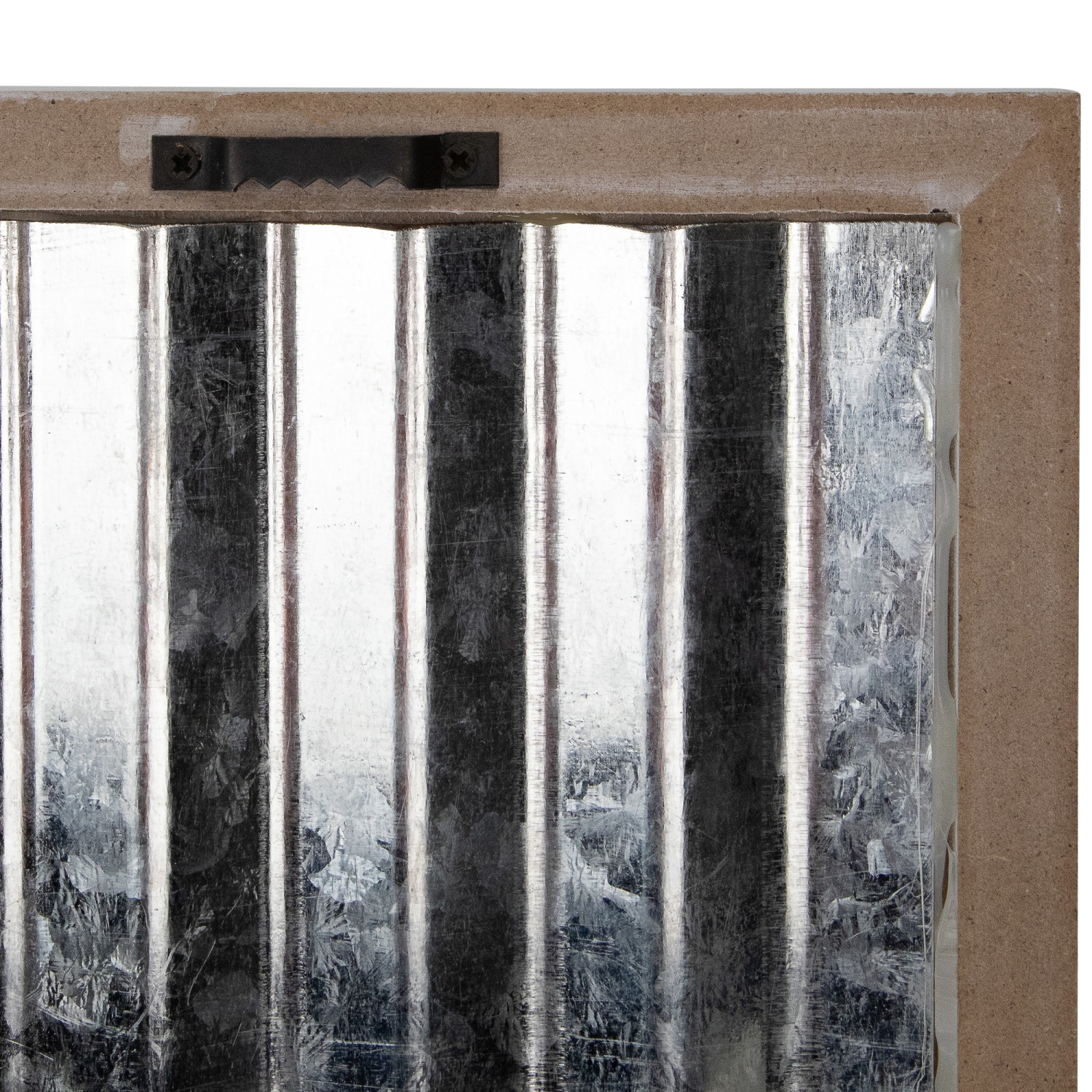 Trick or Treat Halloween Metal Wall Sign with Wood Frame - 27.5"