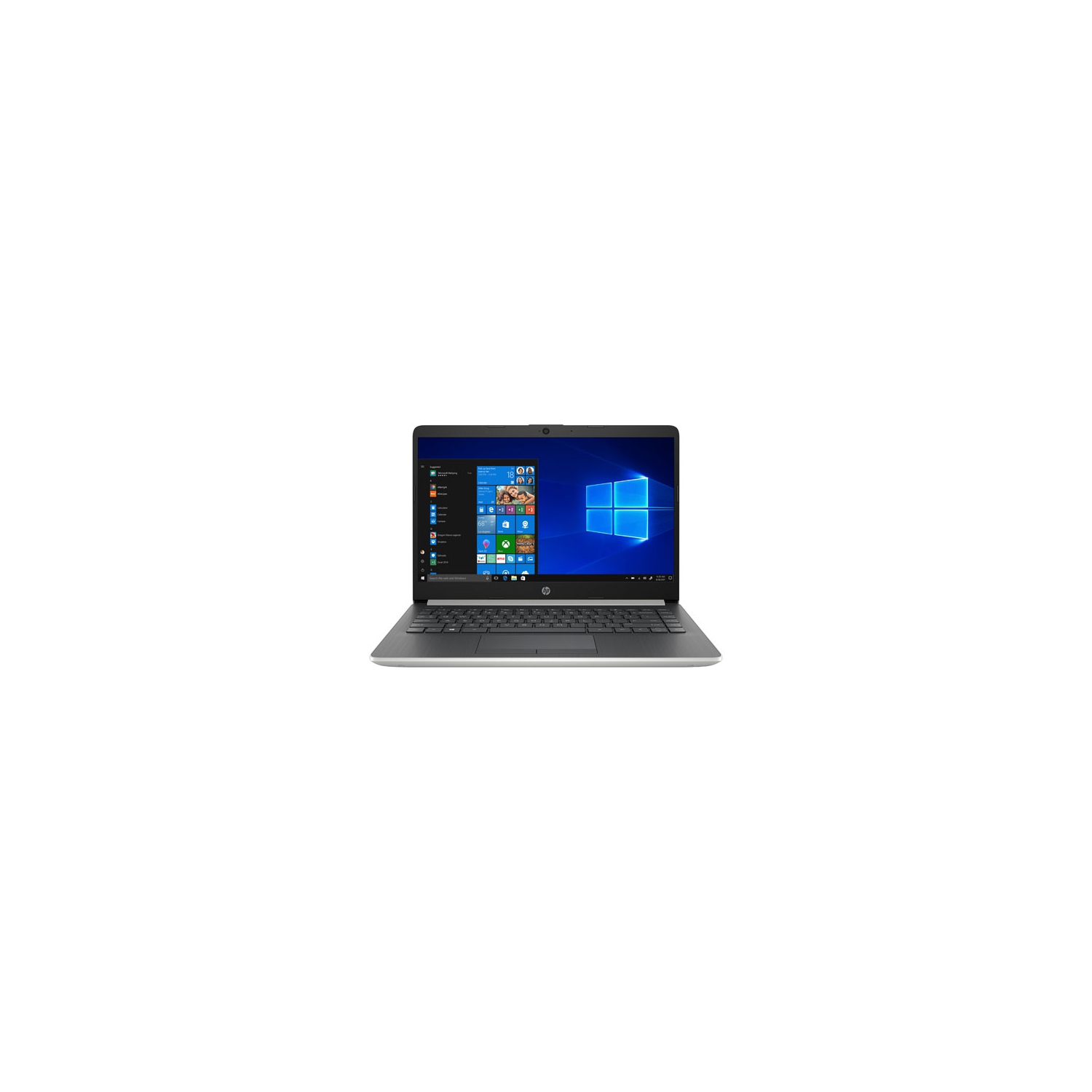 Refurbished (Fair) - HP 14" Laptop - Silver (AMD A4-9125/64GB eMMC/4GB RAM/Windows 10)