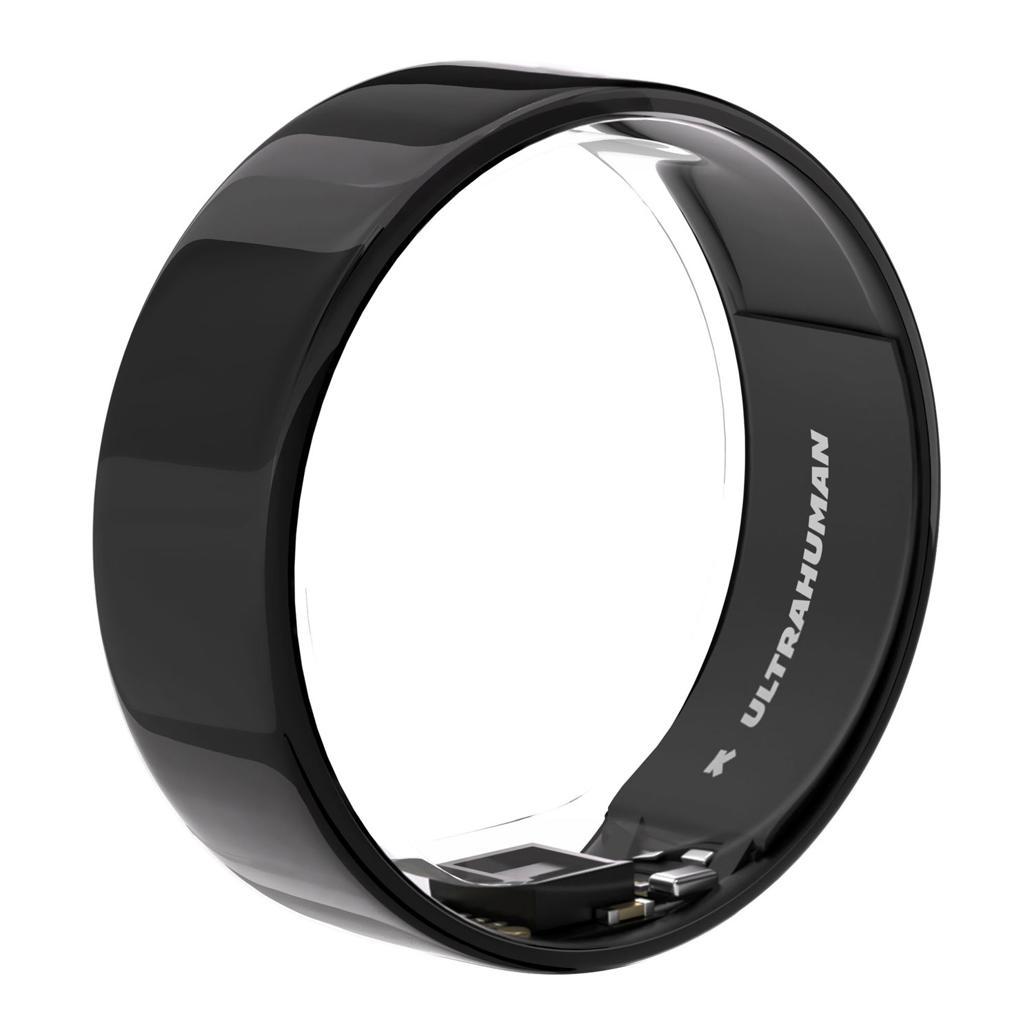 Ultrahuman Ring Air Sleep & Fitness Smart Ring - Size 8- Aster Black