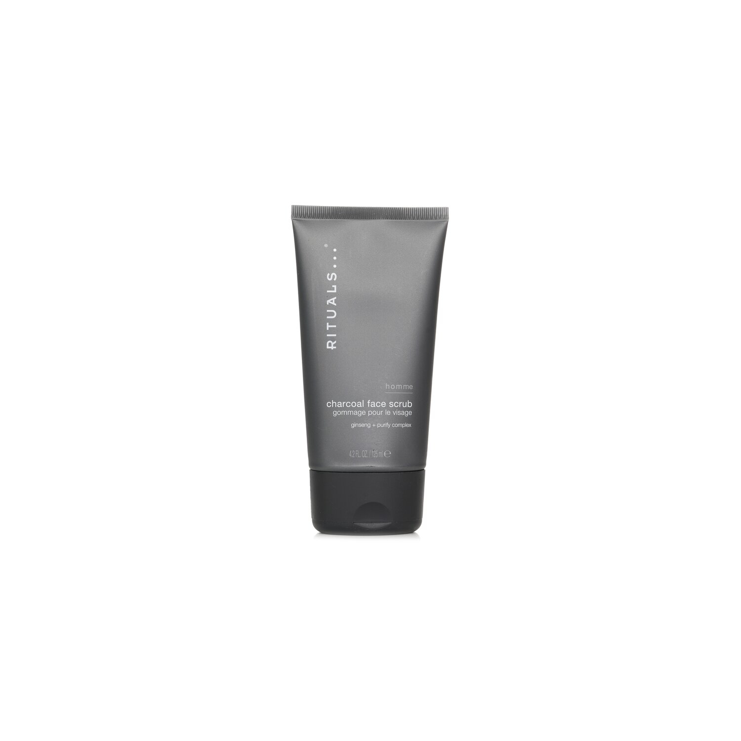 Homme Charcoal Face Scrub 125ml