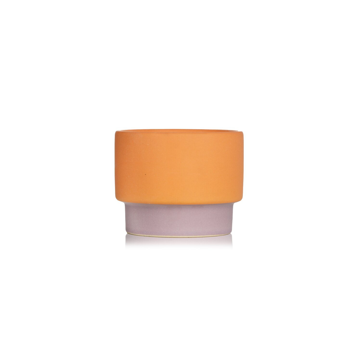 Color Block Ceramic Candle - Violet &amp; Vanilla 170g/6oz